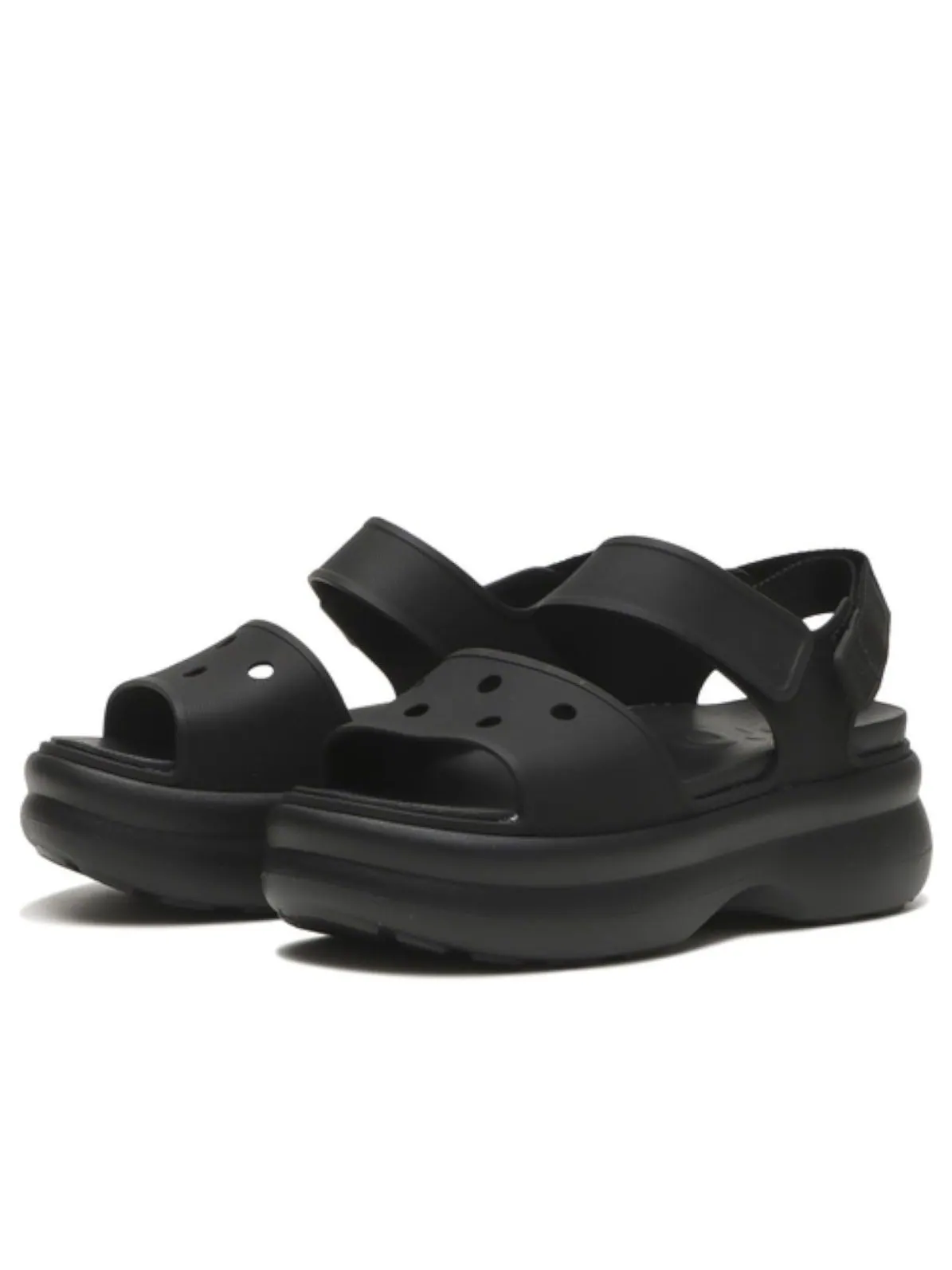 (WMNS) Сандалии Crocs Soho Y-Strap — изображение 3 из 5, черный