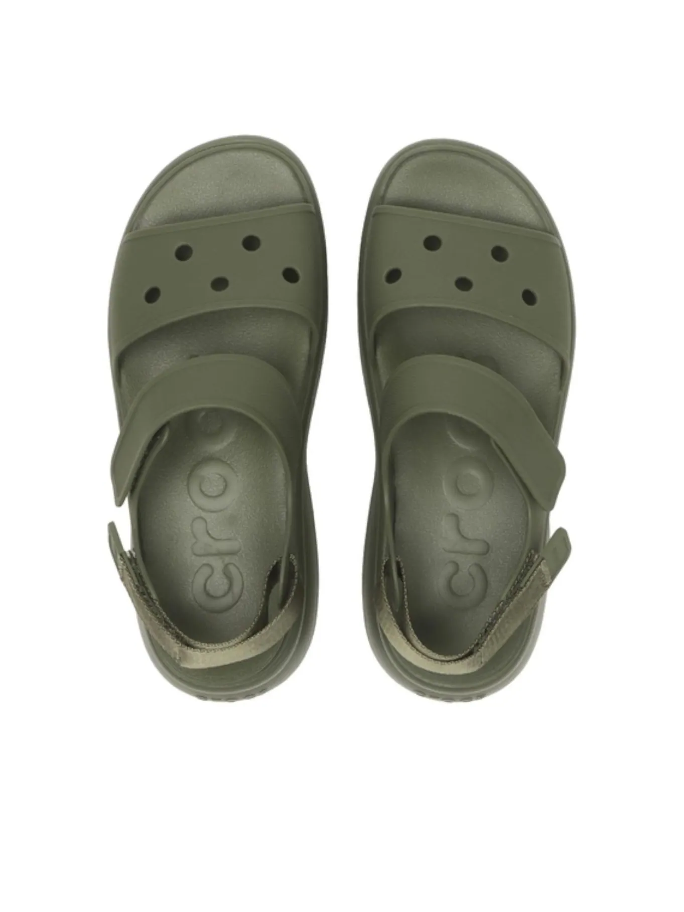 (WMNS) Сандалии Crocs Soho Y-Strap — изображение 3 из 5, зеленый