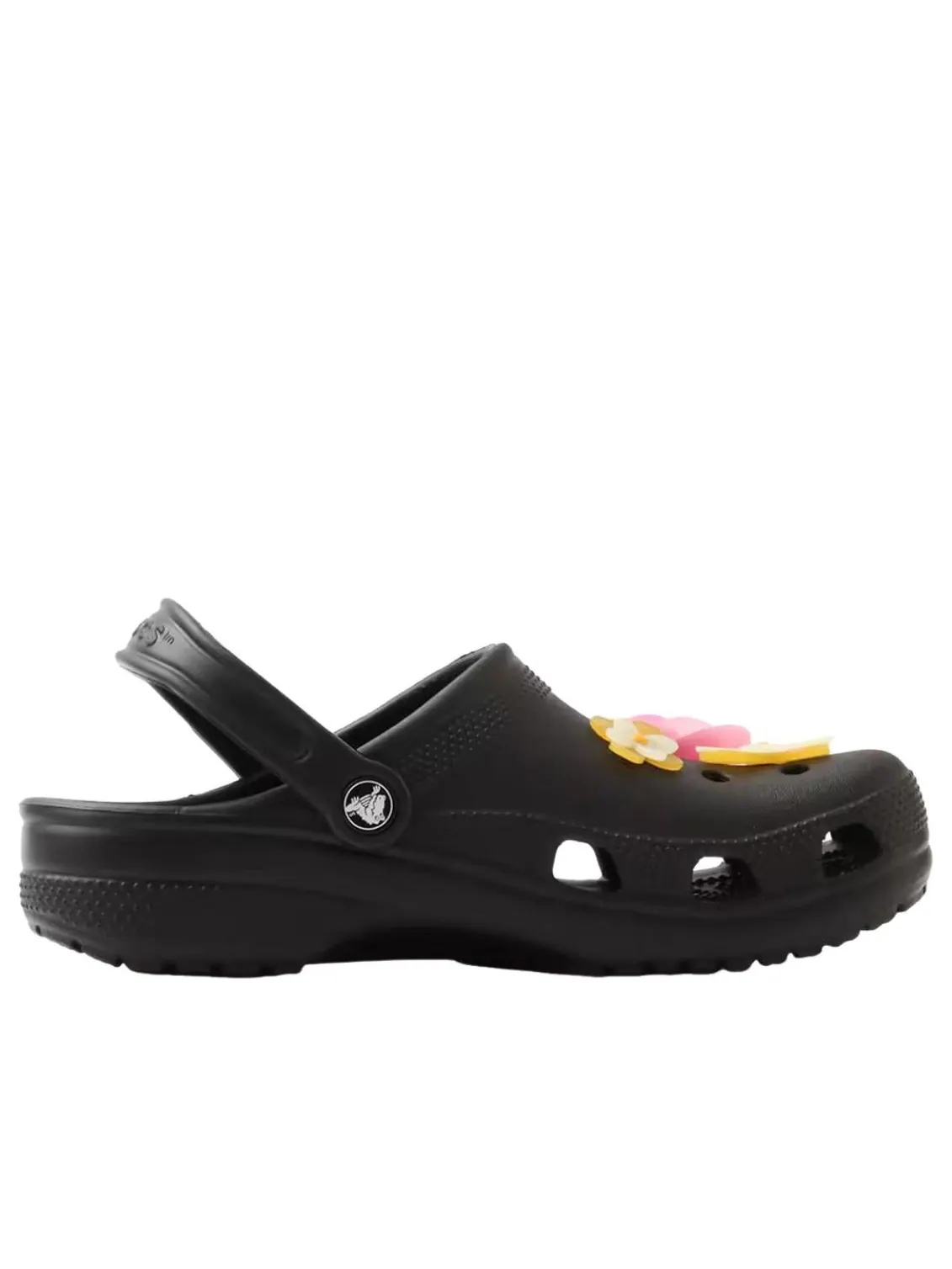 Crocs x Mardi Mercredi Классические сабо 'Черный' — изображение 2 из 6, черный/розовый