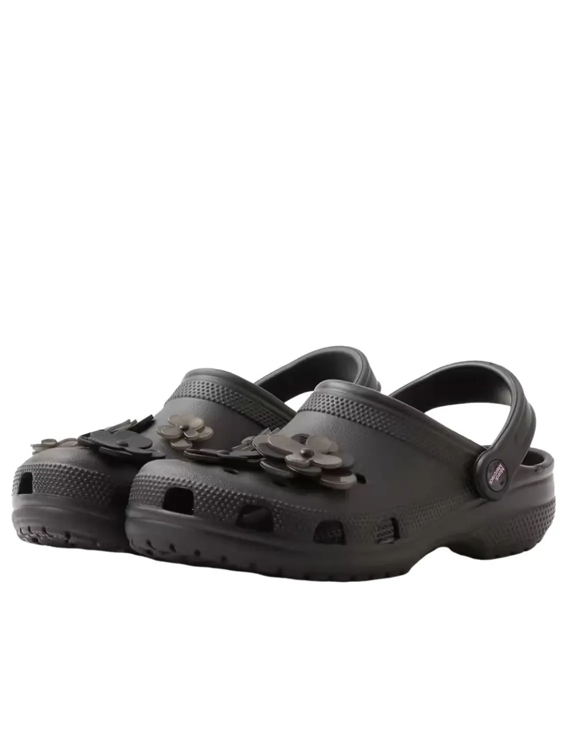 Crocs x Mardi Mercredi Classic Clog 'Black Black' — изображение 3 из 6, черный