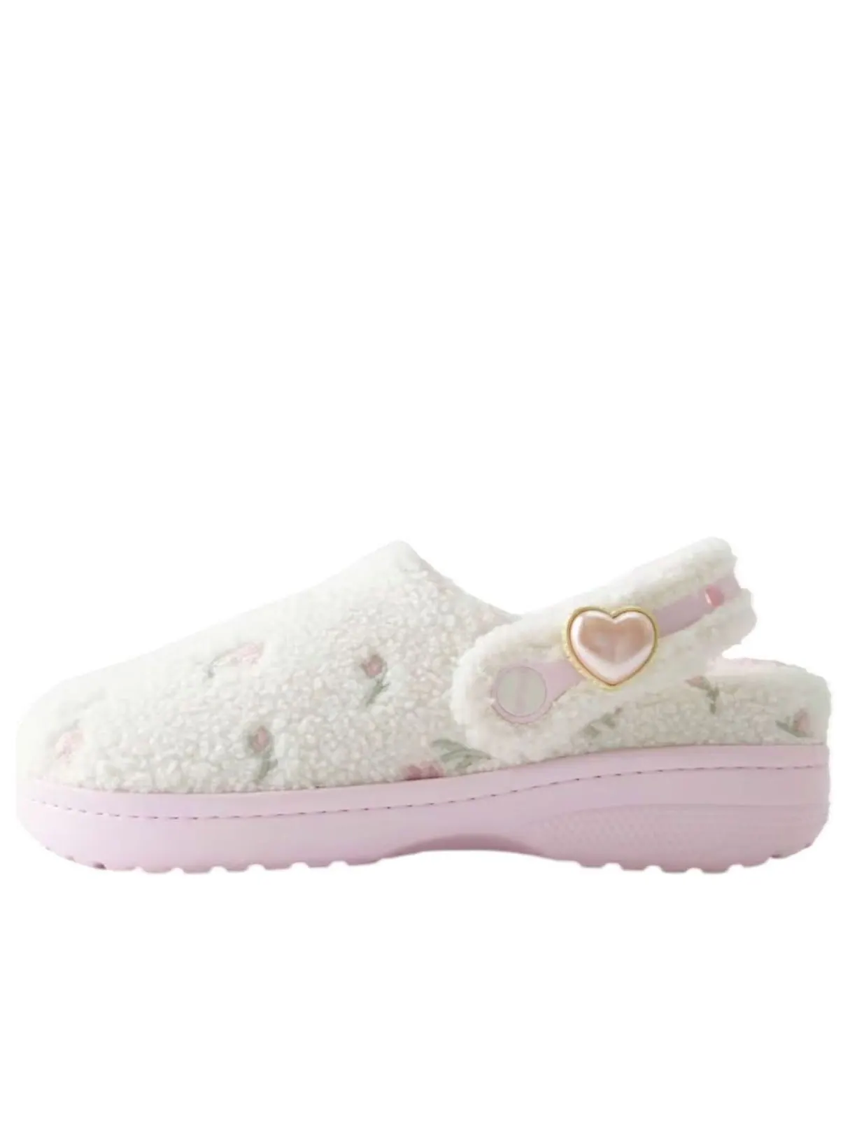 Crocs x Hollister Classic Unfurgettable Clog 'Pink Milk' — изображение 1 из 3, белый/розовый