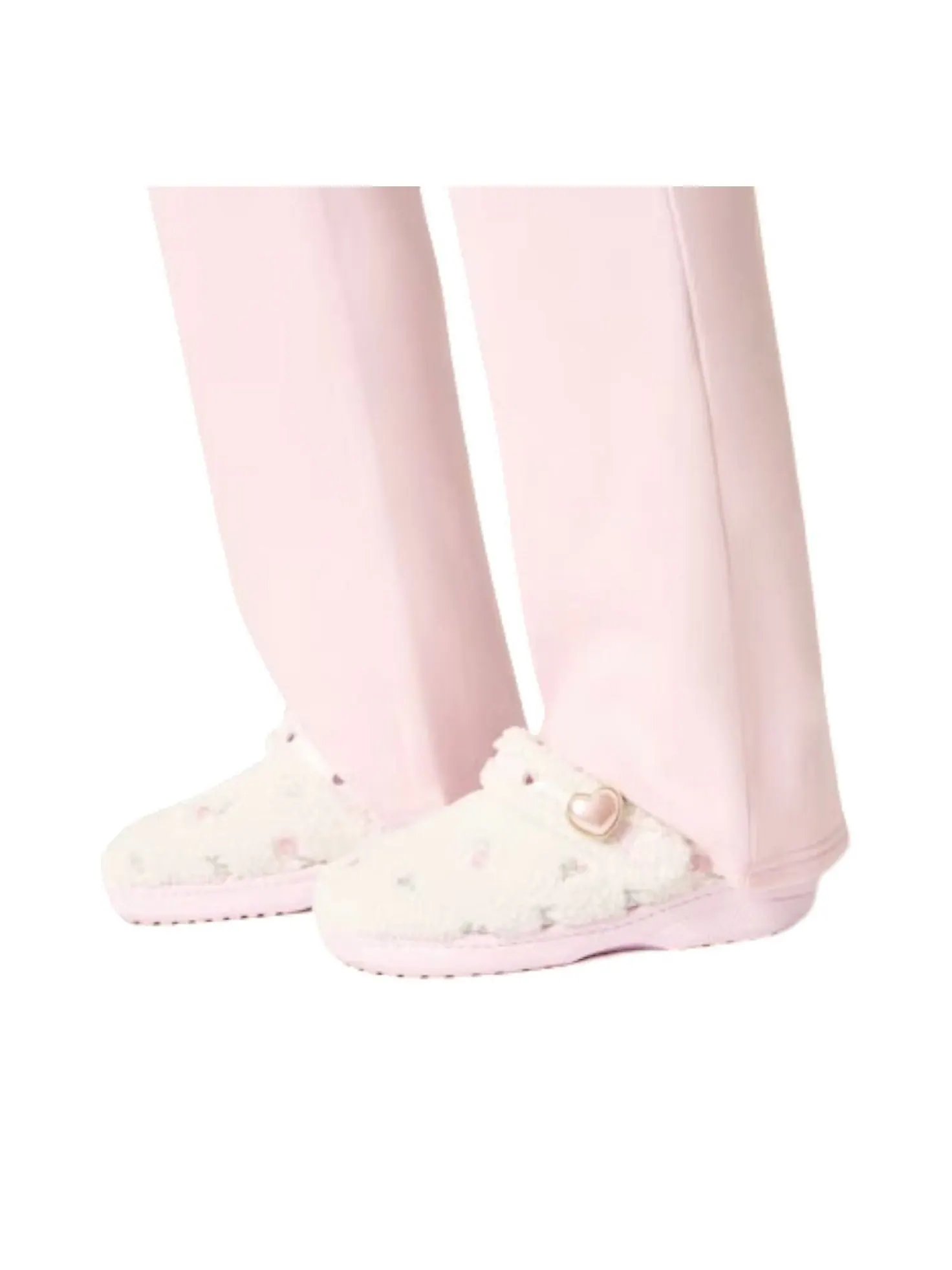 Crocs x Hollister Classic Unfurgettable Clog 'Pink Milk' — изображение 3 из 3, белый/розовый