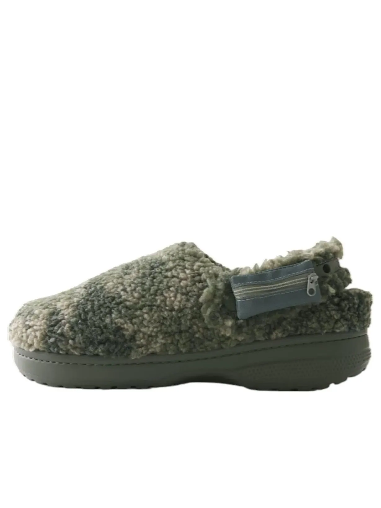 Crocs x Hollister Classic Unfurgettable Clog 'Dusty Olive' — изображение 1 из 4, оливковый