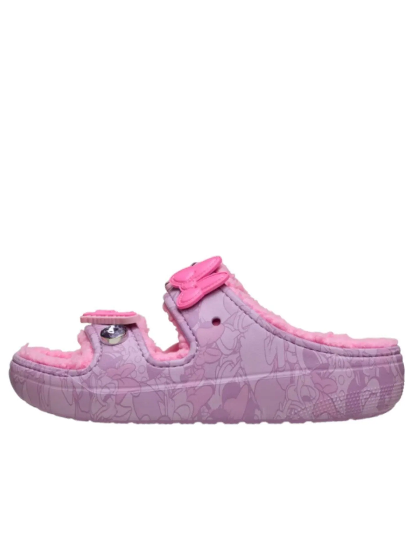 Сандалии (WMNS) Crocs Classic Crog 'Minnie and Daisy' — изображение 1 из 6, фиолетовый