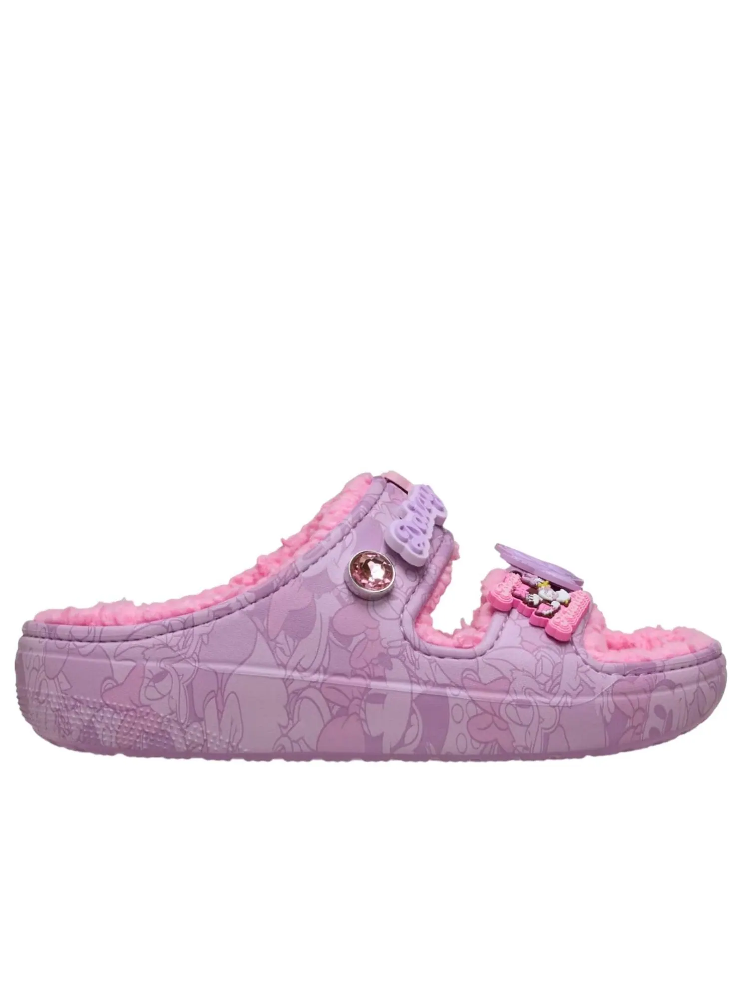 Сандалии (WMNS) Crocs Classic Crog 'Minnie and Daisy' — изображение 5 из 6, фиолетовый