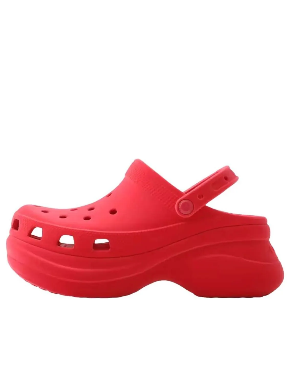 Crocs Bae Velvet Clog 'Digital Raspberry' — изображение 1 из 6, красный