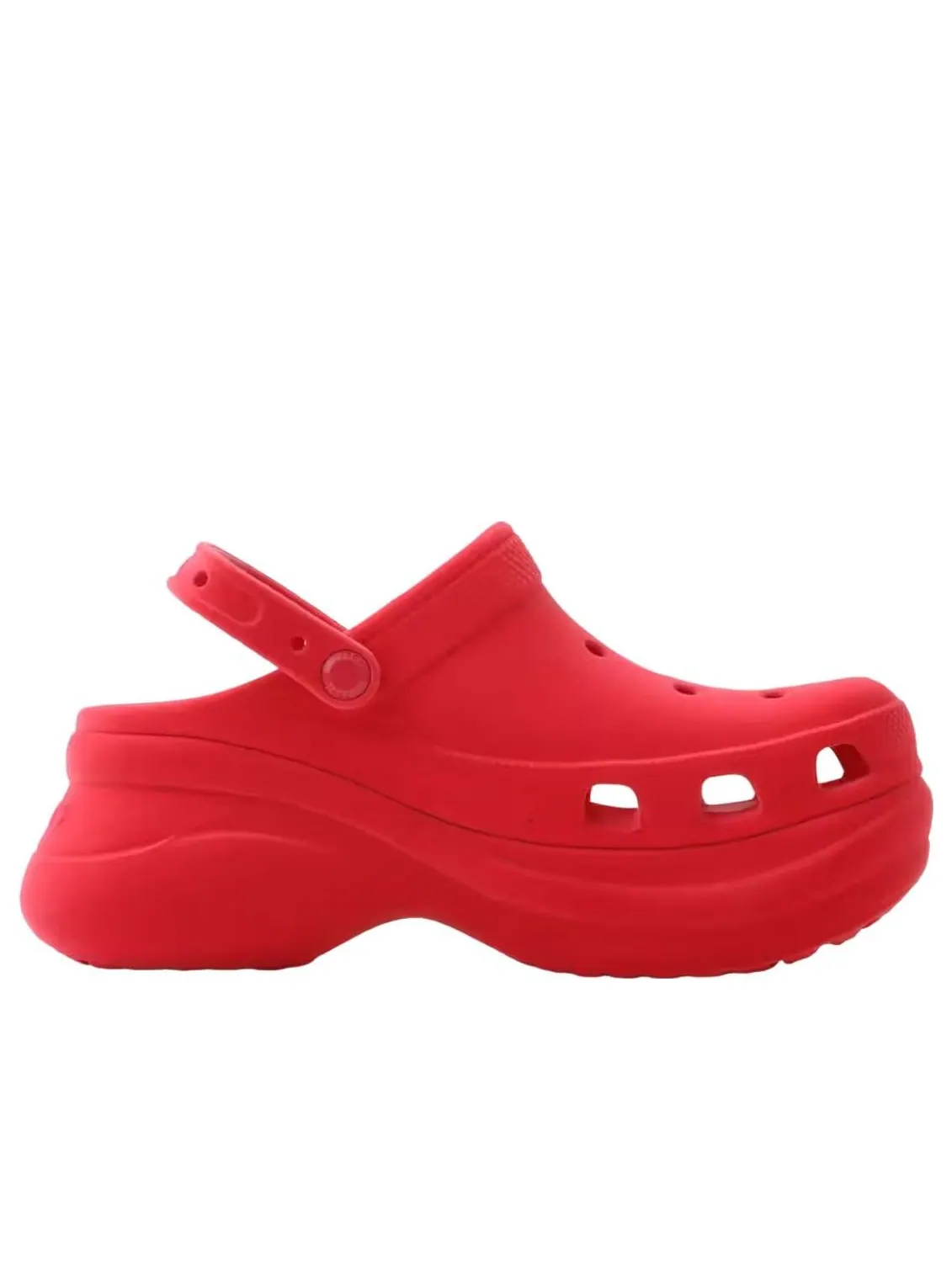 Crocs Bae Velvet Clog 'Digital Raspberry' — изображение 2 из 6, красный