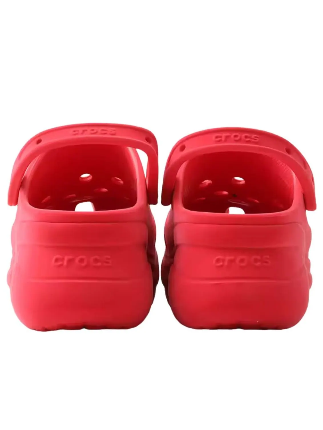 Crocs Bae Velvet Clog 'Digital Raspberry' — изображение 5 из 6, красный