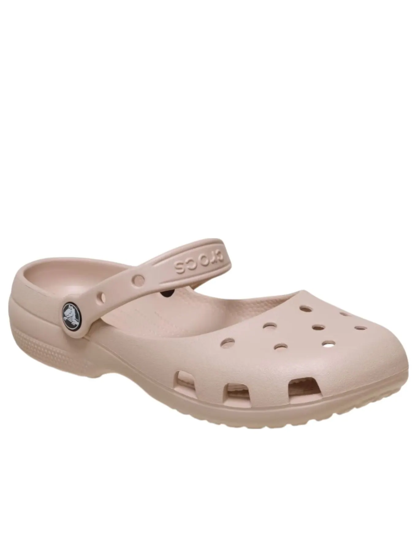 (WMNS) Crocs Karin Clog Mary Janes 'Blush' — изображение 3 из 5, пудровый розовый