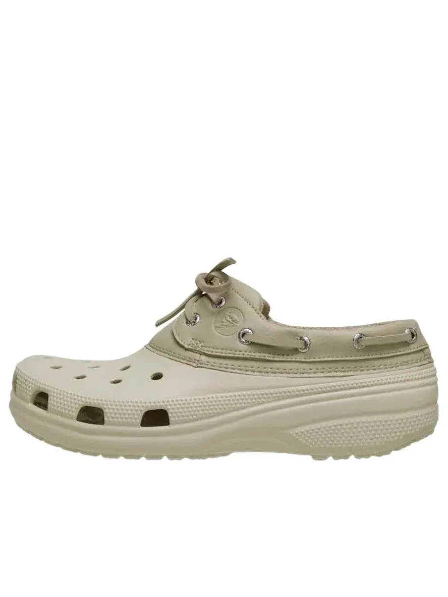 Мужские сандалии с закрытым носком Bone Moth Crocs — изображение 1 из 6, зеленый