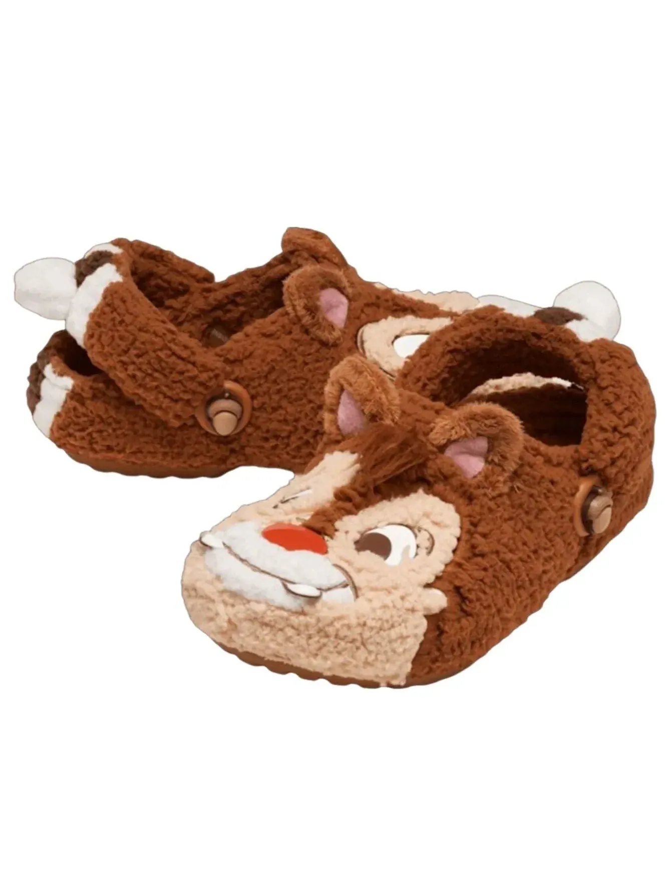 Сабо Crocs x Disney Classic Clog 'Chip N Dale' 212060-90H — изображение 2 из 6, коричневый
