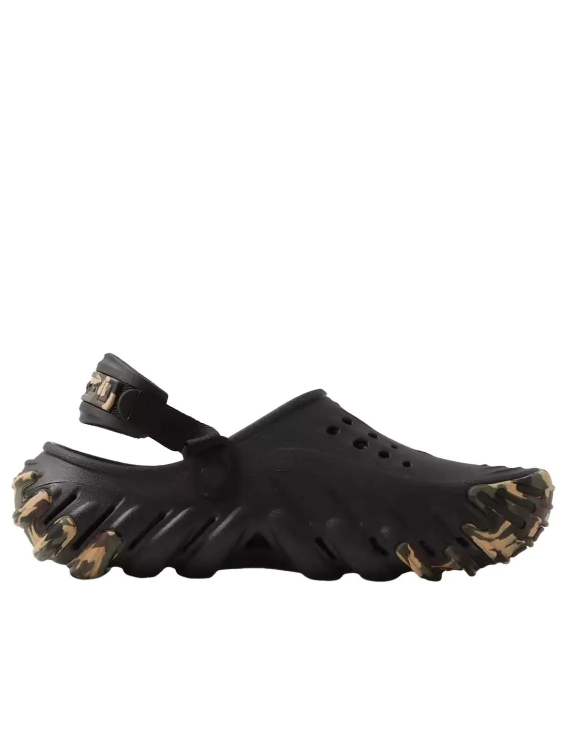 Crocs Echo Camo RO Clog 'Black Multicolor' — изображение 2 из 6, черный/мульти