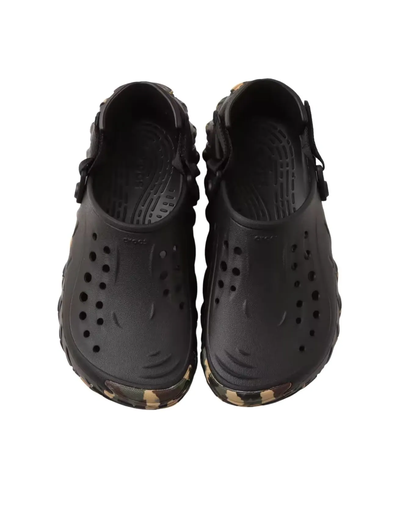 Crocs Echo Camo RO Clog 'Black Multicolor' — изображение 4 из 6, черный/мульти