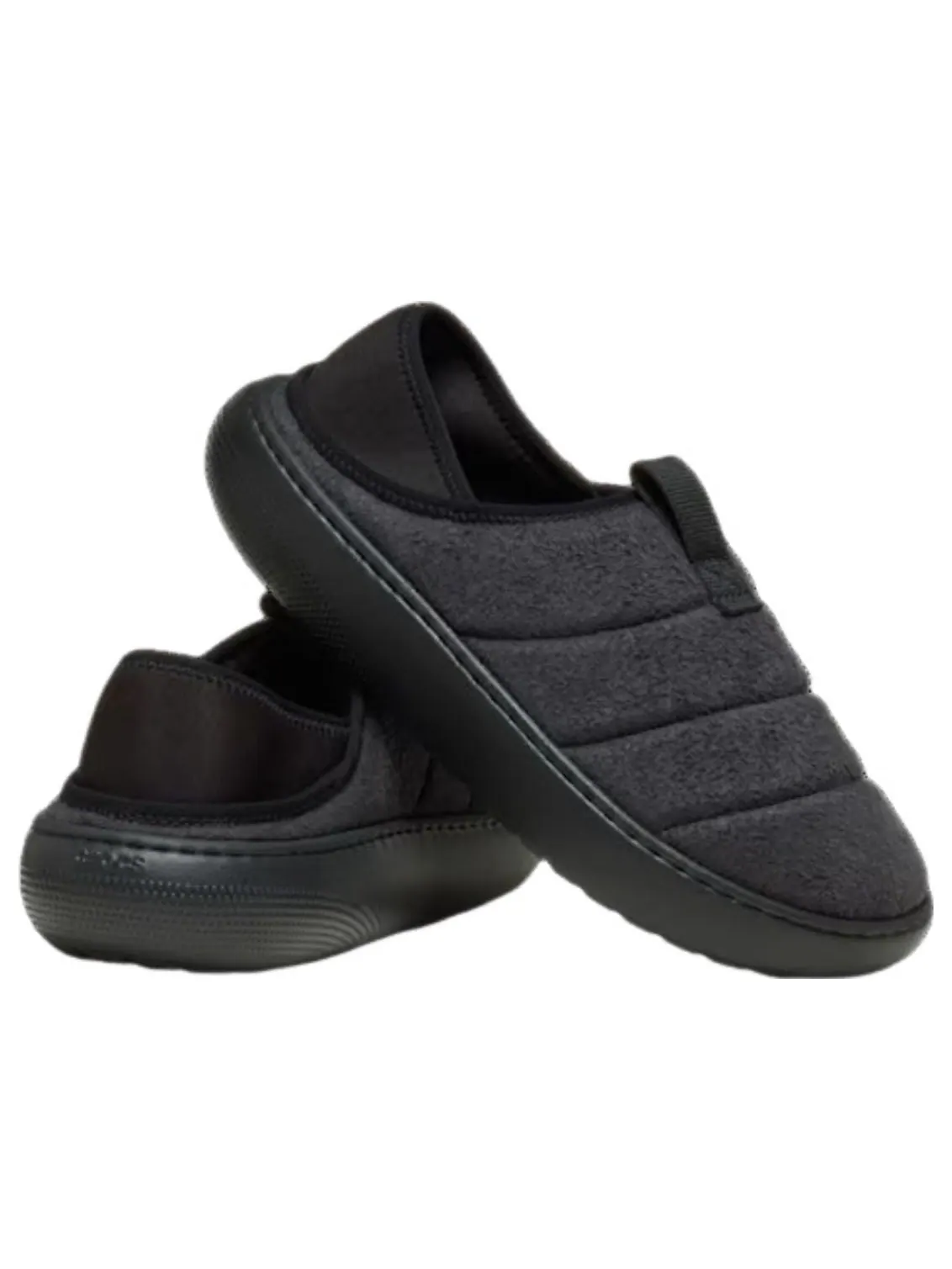 Crocs Classic Vegan Suede Moc 'Black' — изображение 2 из 5, черный