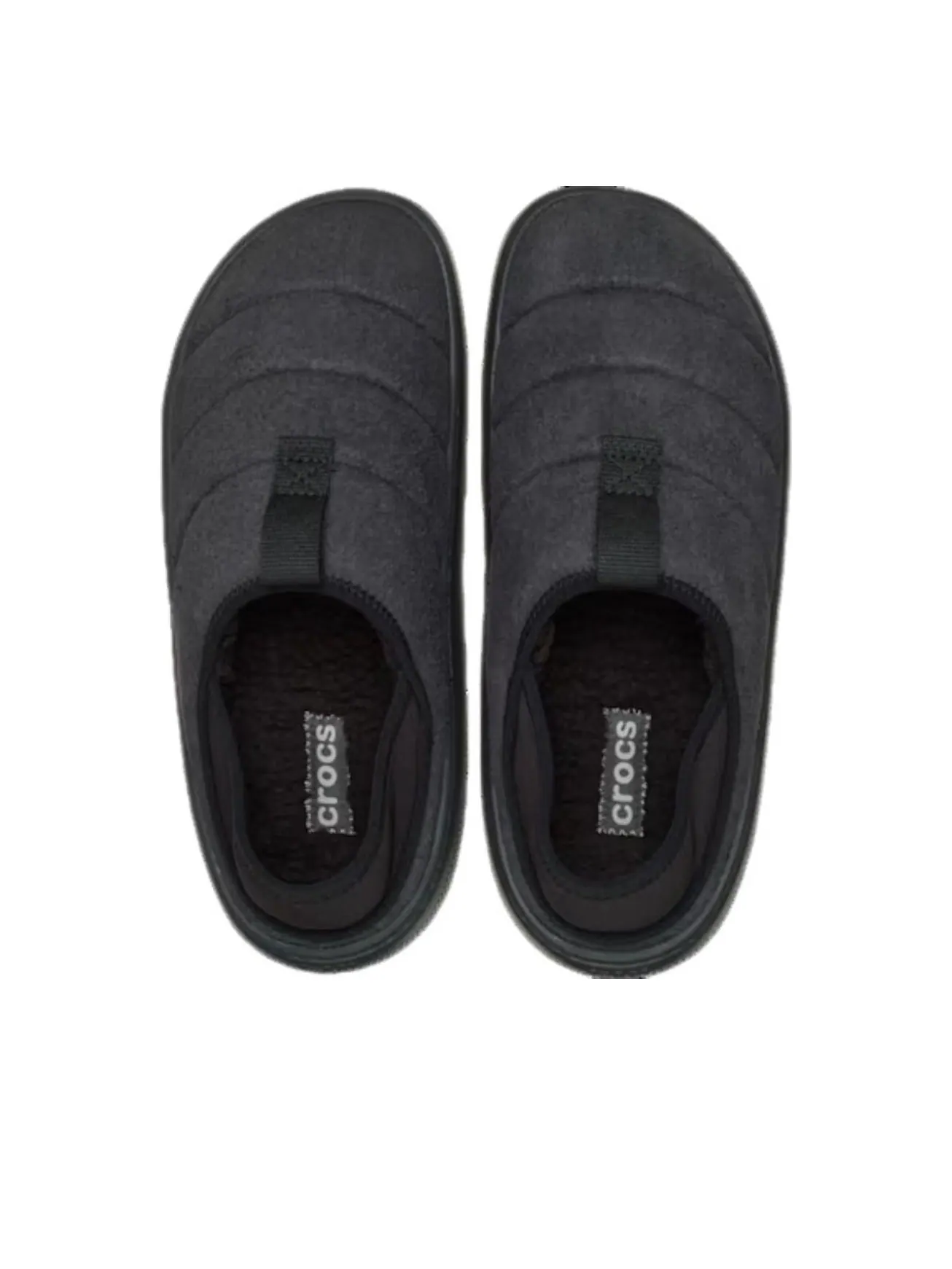 Crocs Classic Vegan Suede Moc 'Black' — изображение 3 из 5, черный
