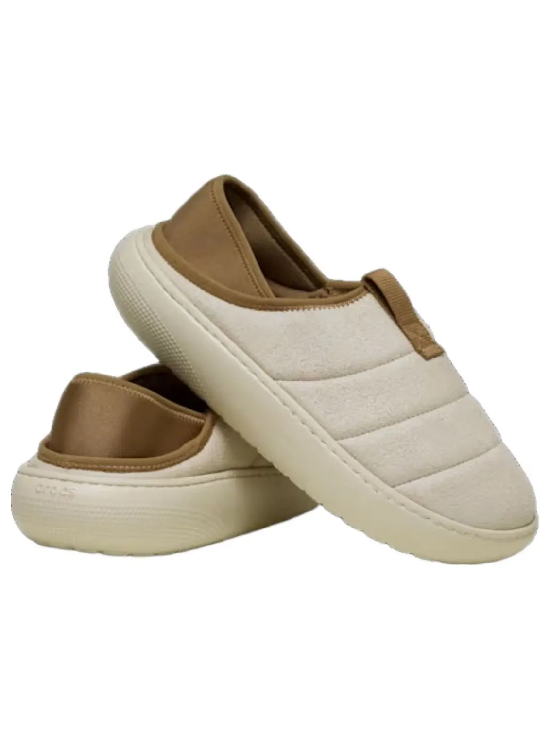 Crocs Classic Vegan Suede Moc 'Sandstone' — изображение 2 из 5, песчаник