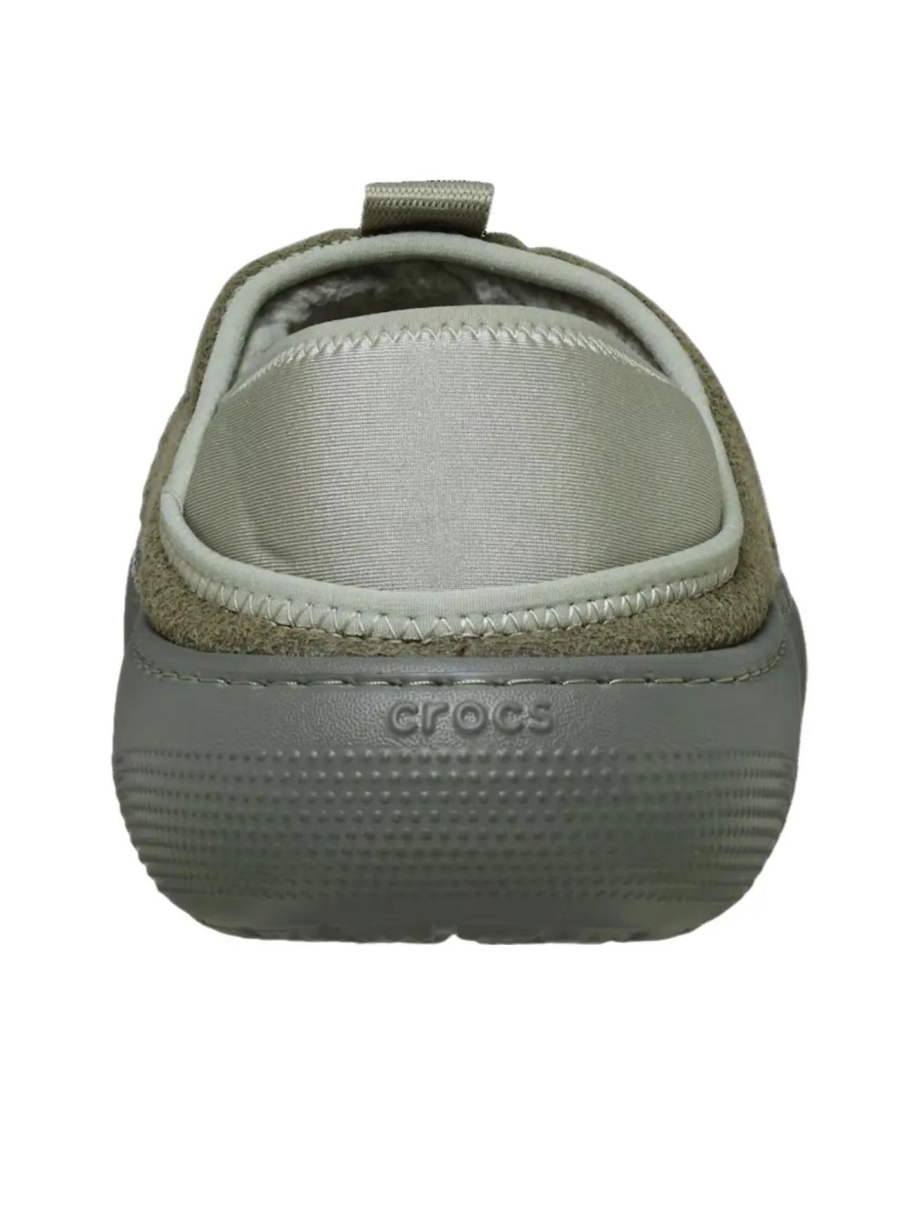 Crocs Classic Vegan Suede Moc 'Galactic Grey' — изображение 5 из 5, серый