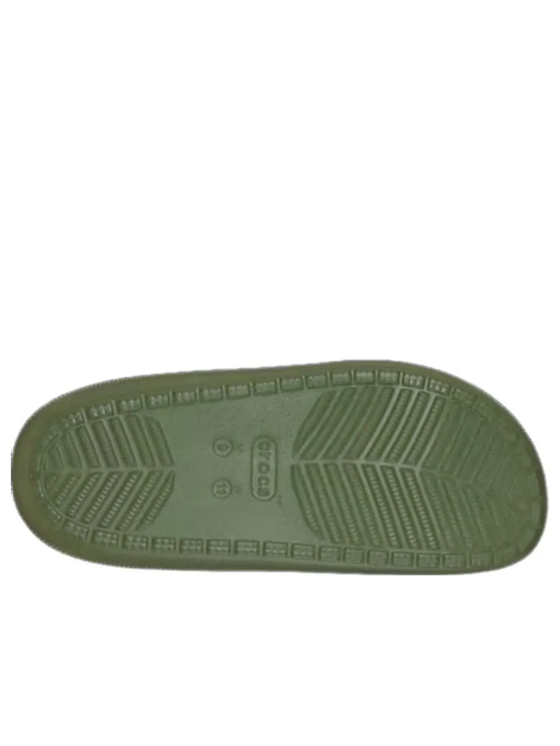 Crocs Classic Vegan Suede Moc 'Army Green' — изображение 4 из 5, зеленый