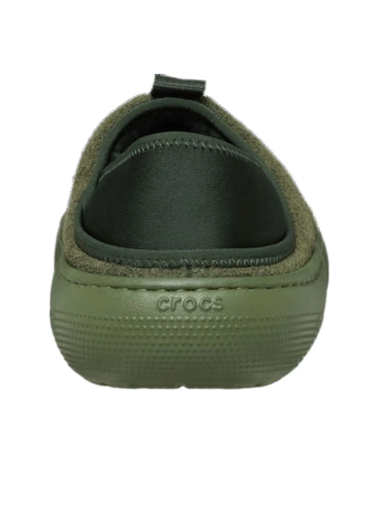 Crocs Classic Vegan Suede Moc 'Army Green' — изображение 5 из 5, зеленый