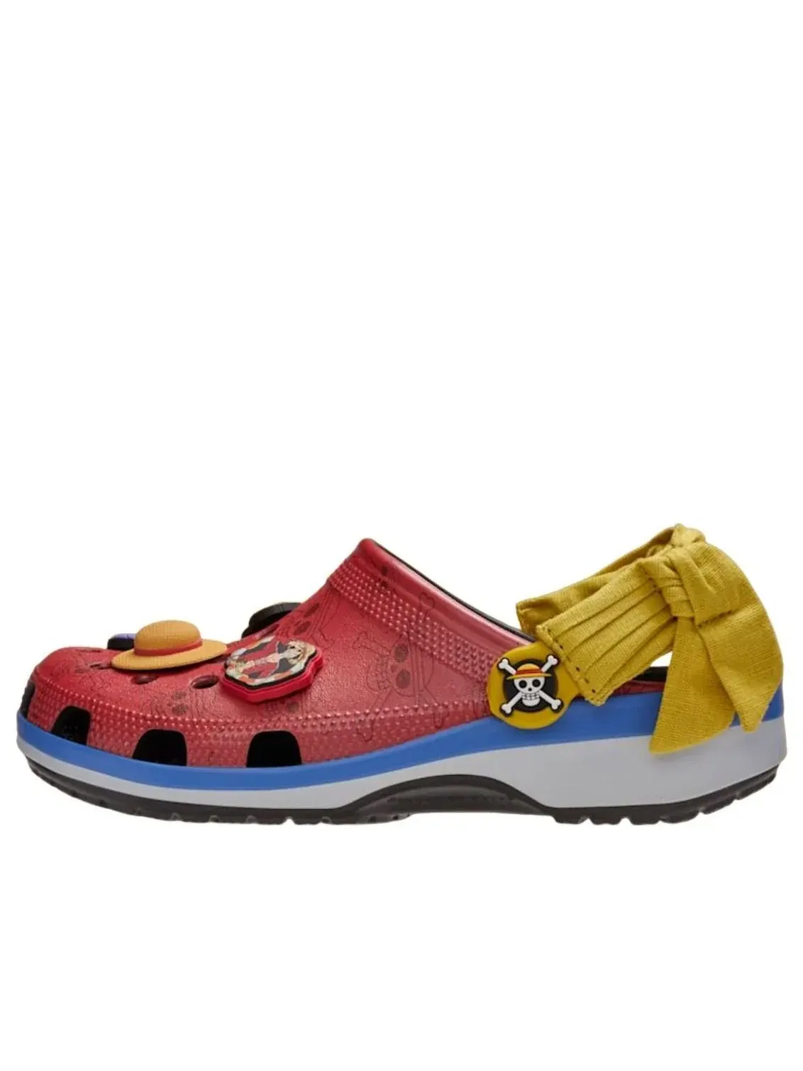 Сабо Crocs x One Piece Classic Clog 'Luffy' — изображение 1 из 5, красный