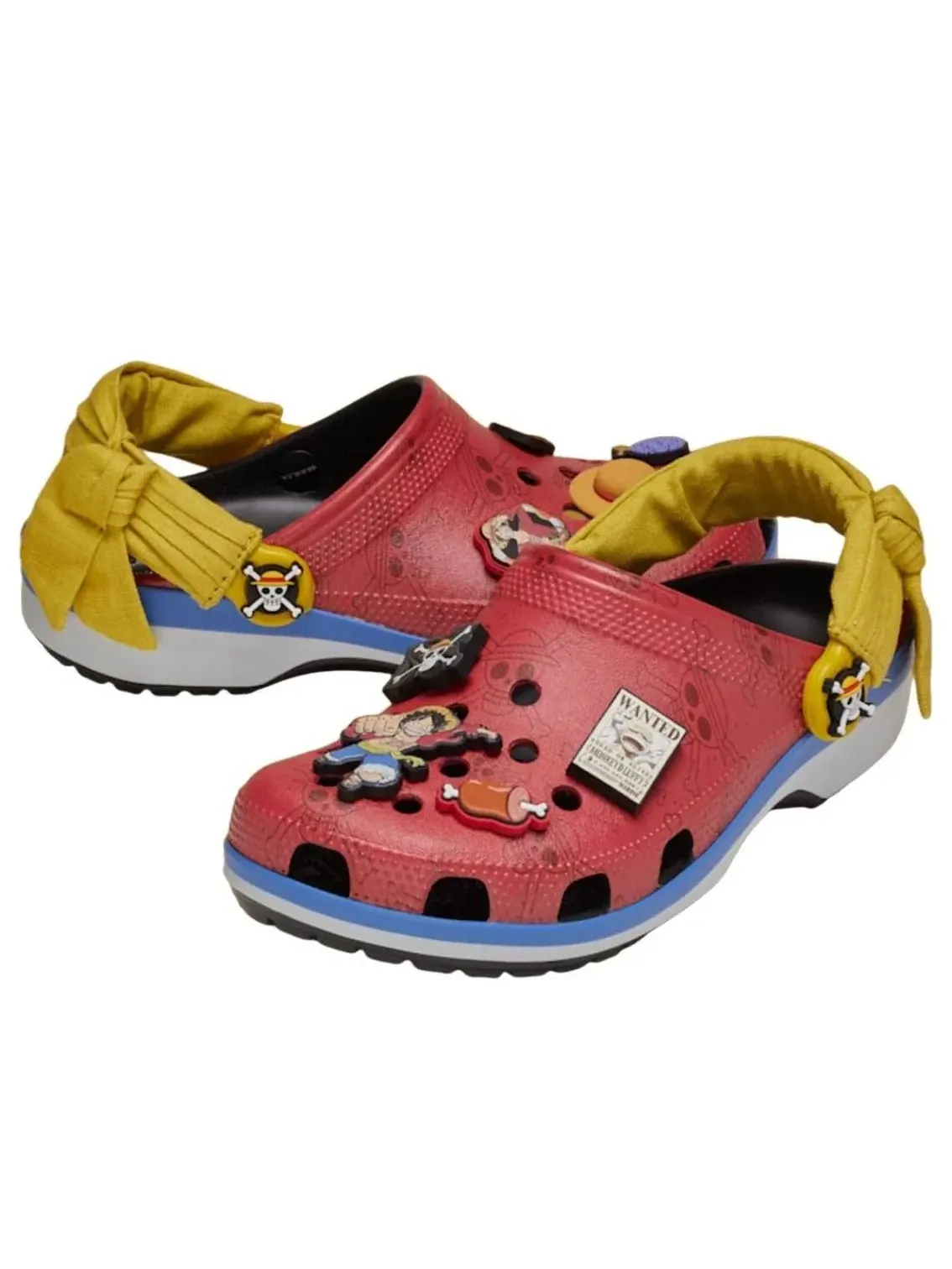 Сабо Crocs x One Piece Classic Clog 'Luffy' — изображение 2 из 5, красный