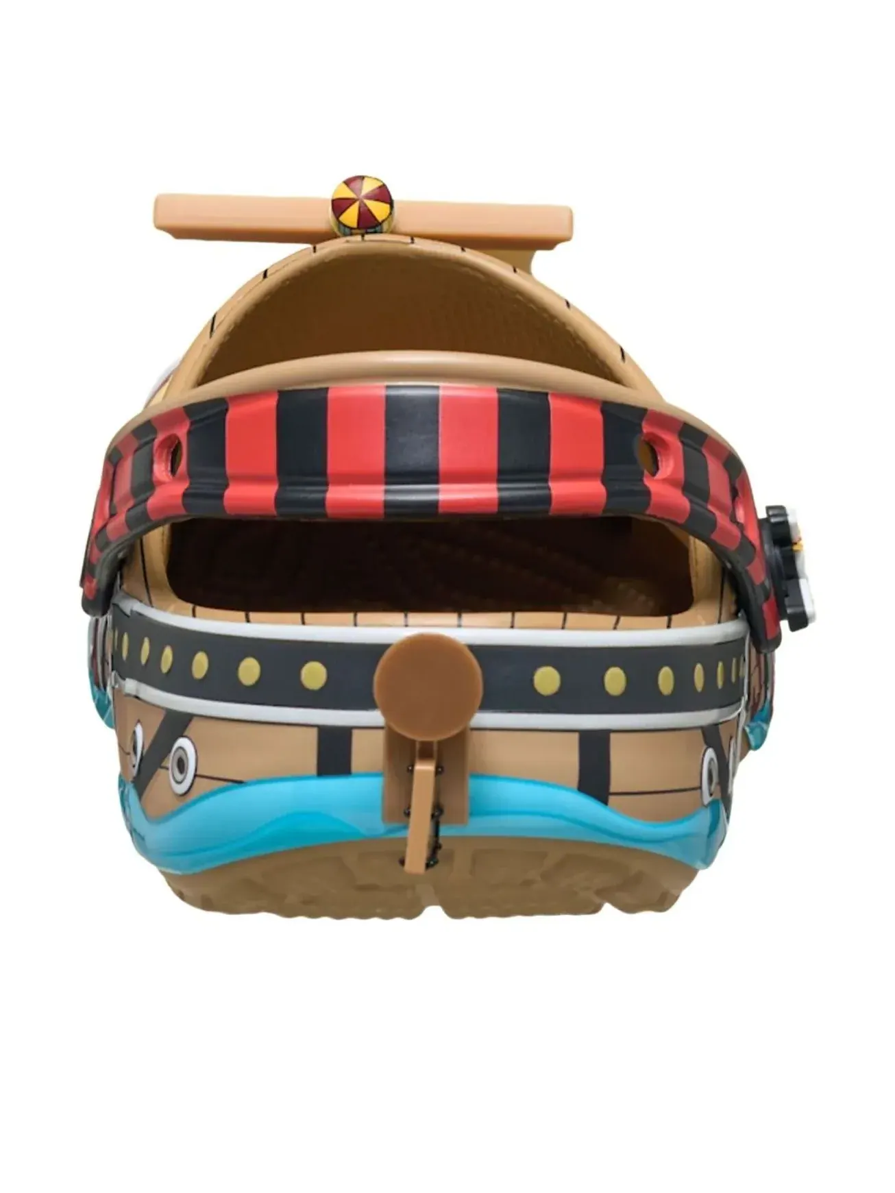 Сабо Crocs x One Piece Classic Clog 'Thousand Sunny' — изображение 4 из 5, коричневый