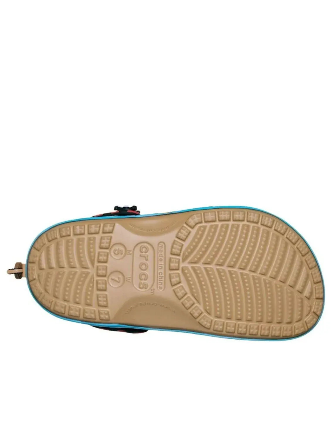 Сабо Crocs x One Piece Classic Clog 'Thousand Sunny' — изображение 5 из 5, коричневый