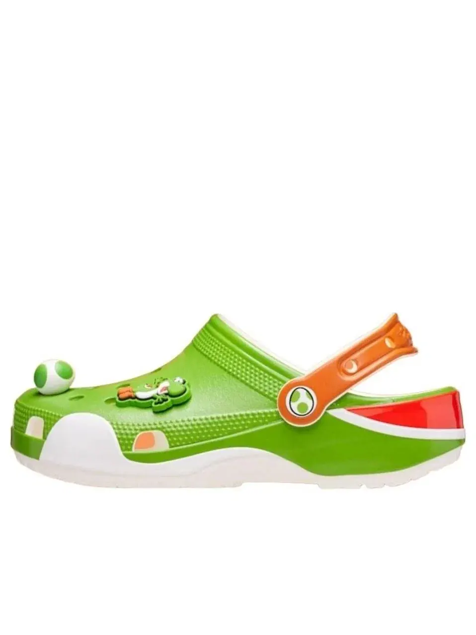 Мужские сандалии с принтом Classic Clog Yoshi Crocs — изображение 1 из 5, зеленый