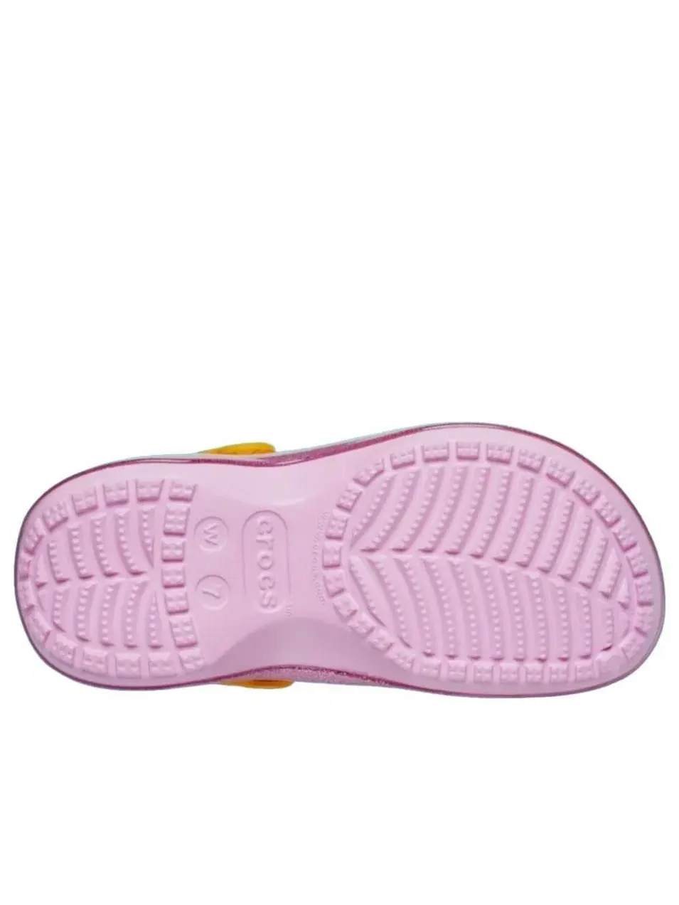 Женские сандалии-клоги с принтом Classic Clog Princess Peach Crocs — изображение 5 из 5, оливковый зеленый