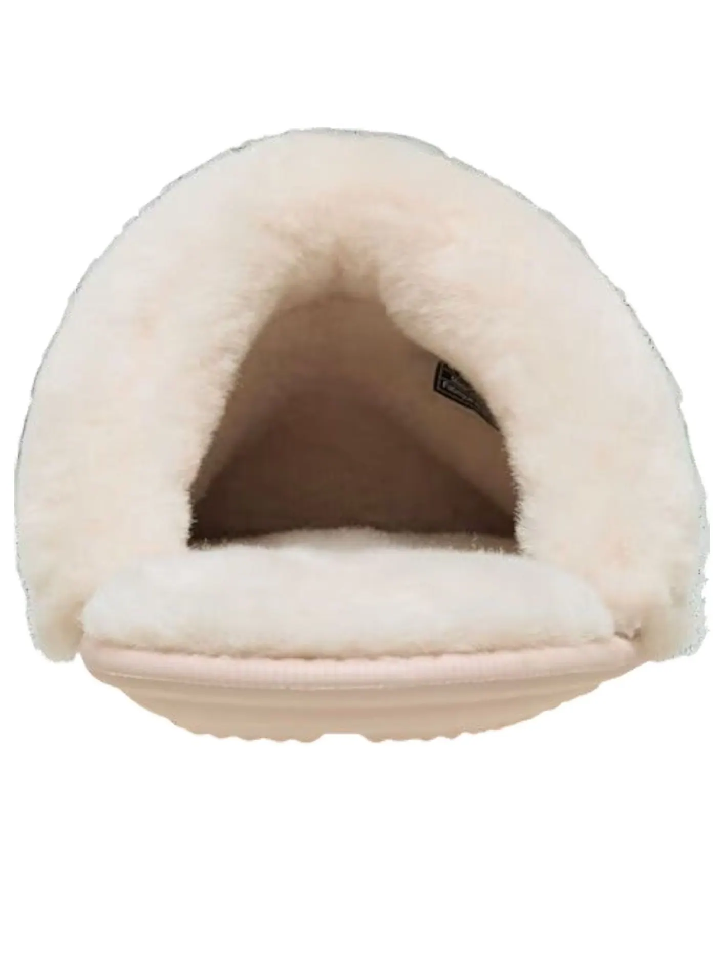 Crocs Classic Fuzz Scuff 'Quartz' — изображение 4 из 6, серый