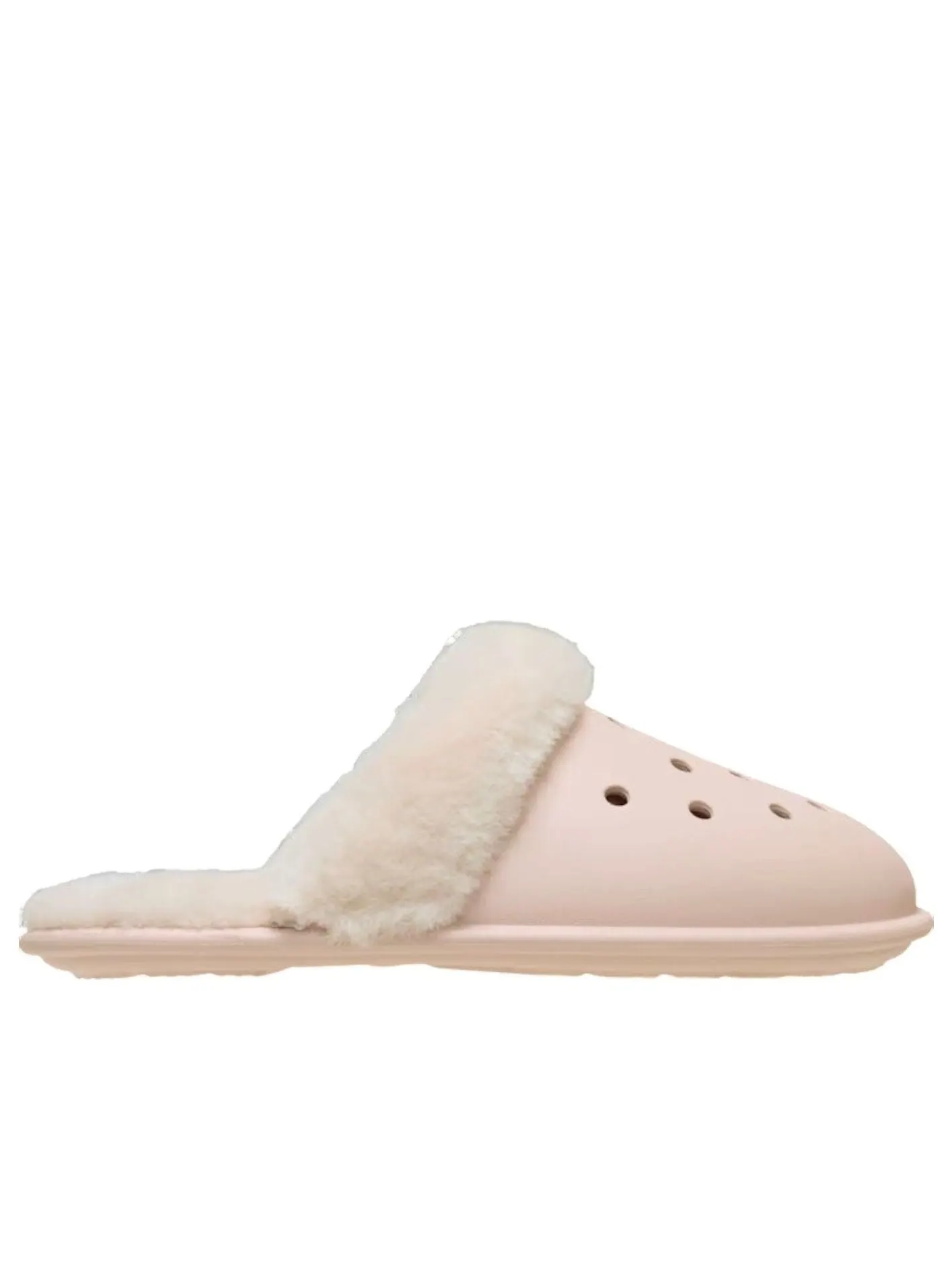 Crocs Classic Fuzz Scuff 'Quartz' — изображение 6 из 6, серый