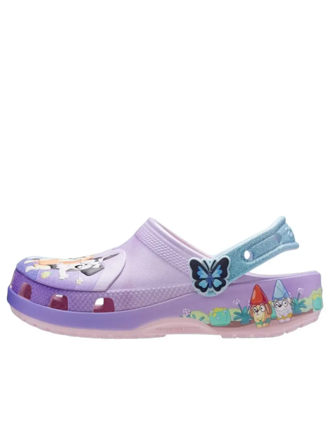 Сабо (TD) Crocs x Bluey Classic Clog 'Pink' — изображение 1 из 5, розовый