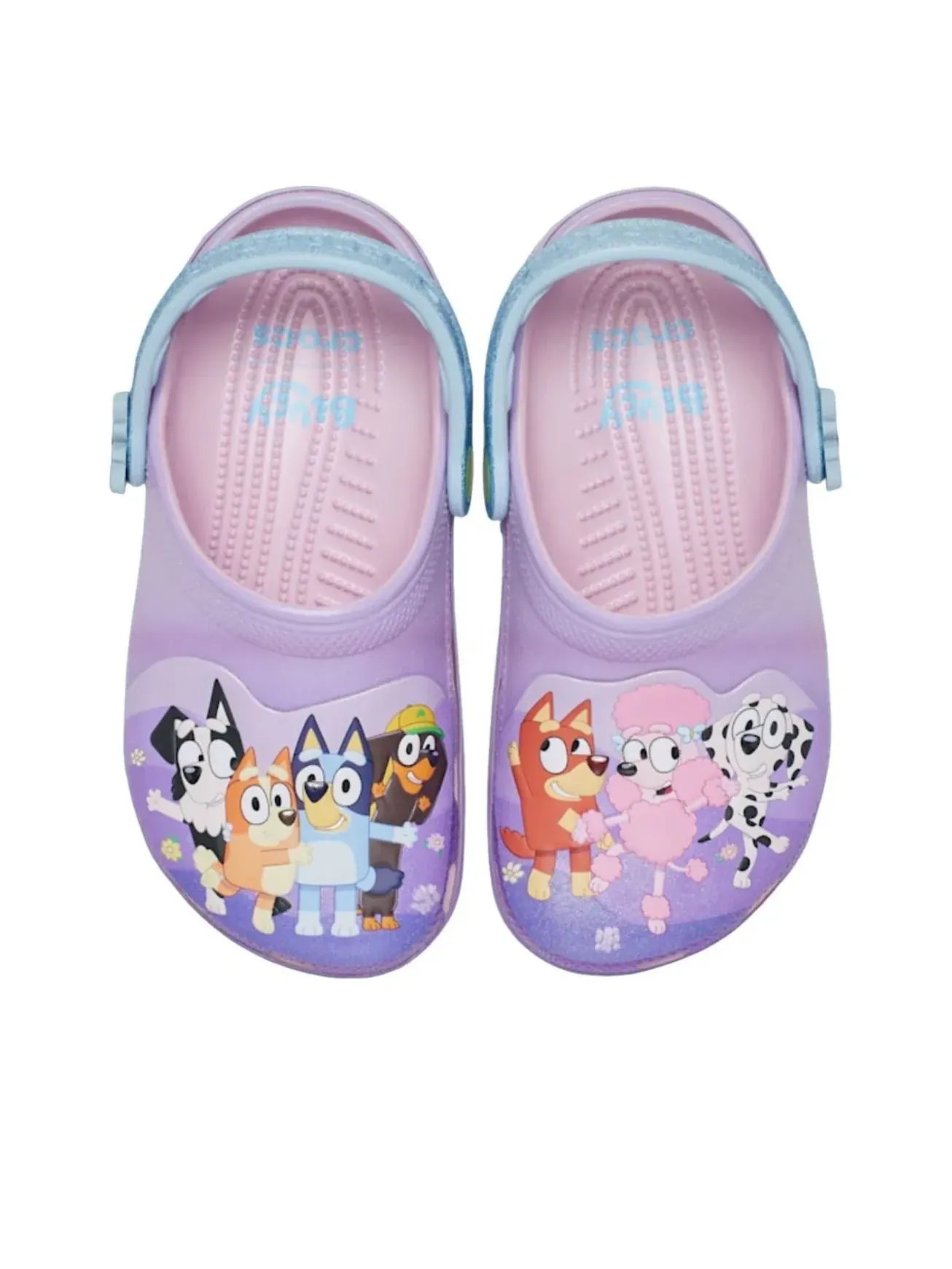 Сабо (TD) Crocs x Bluey Classic Clog 'Pink' — изображение 2 из 5, розовый