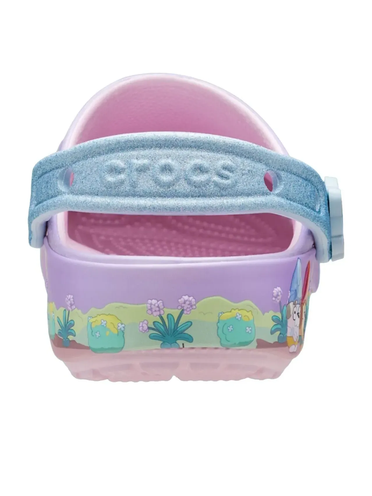 Сабо (TD) Crocs x Bluey Classic Clog 'Pink' — изображение 3 из 5, розовый