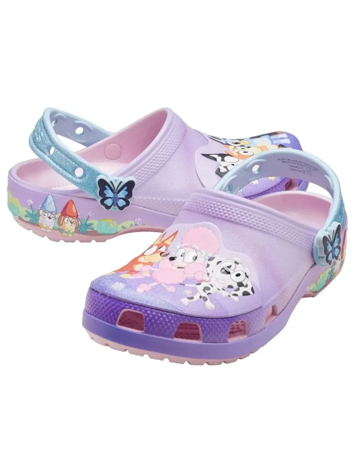 Сабо (TD) Crocs x Bluey Classic Clog 'Pink' — изображение 5 из 5, розовый