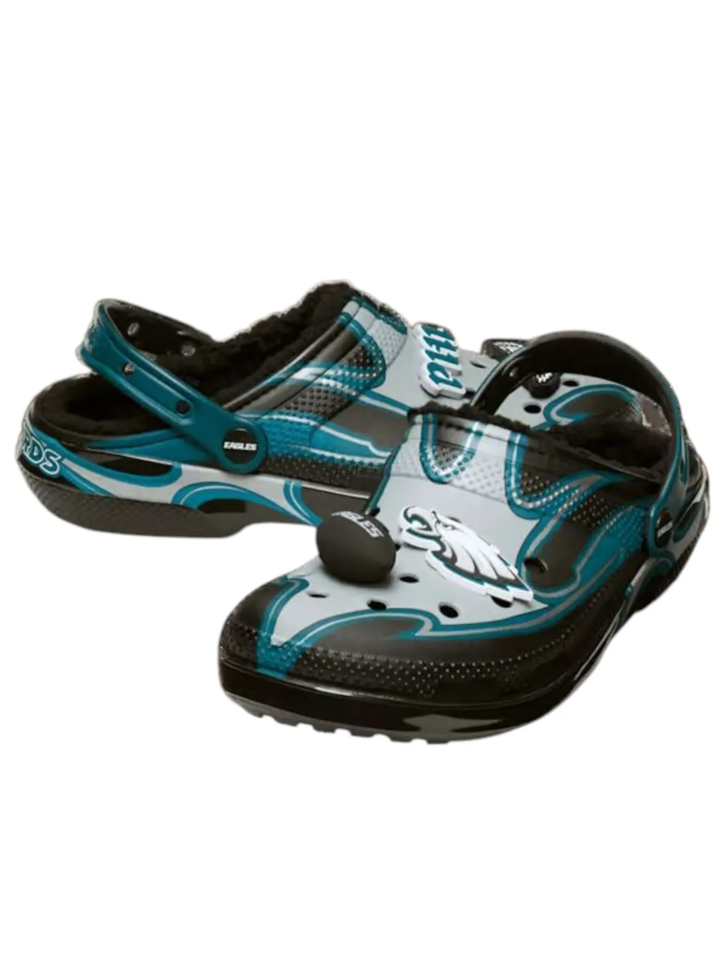 Сабо Crocs x NFL Classic Clog 'Philadelphia Eagles' — изображение 2 из 5, зеленый