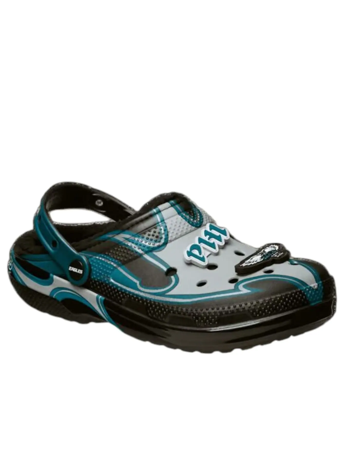 Сабо Crocs x NFL Classic Clog 'Philadelphia Eagles' — изображение 4 из 5, зеленый