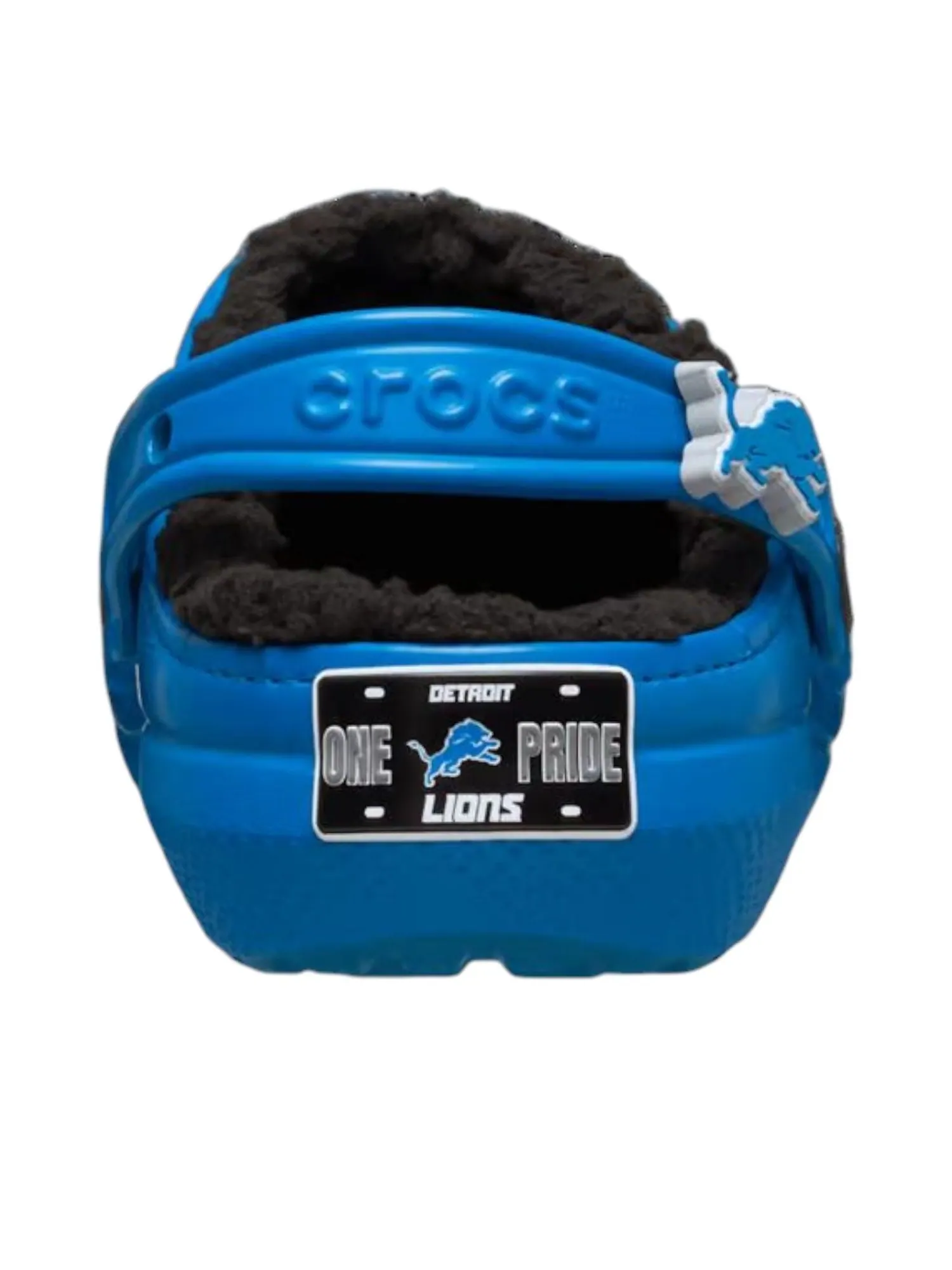 Crocs x NFL Classic Clogs 'Detroit Lions' — изображение 3 из 5, синий/черный