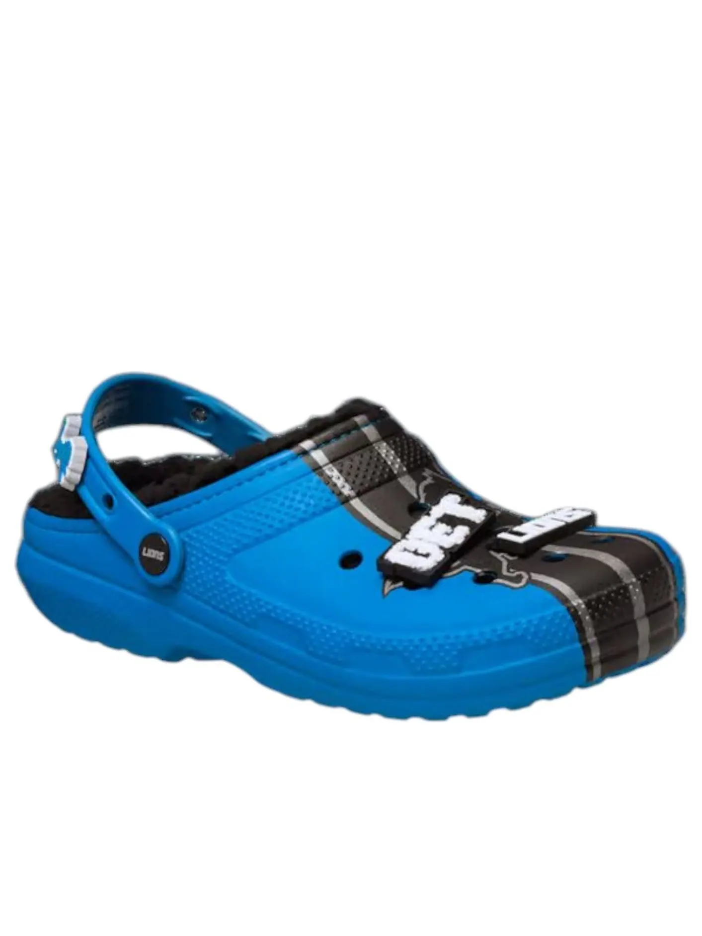 Crocs x NFL Classic Clogs 'Detroit Lions' — изображение 4 из 5, синий/черный