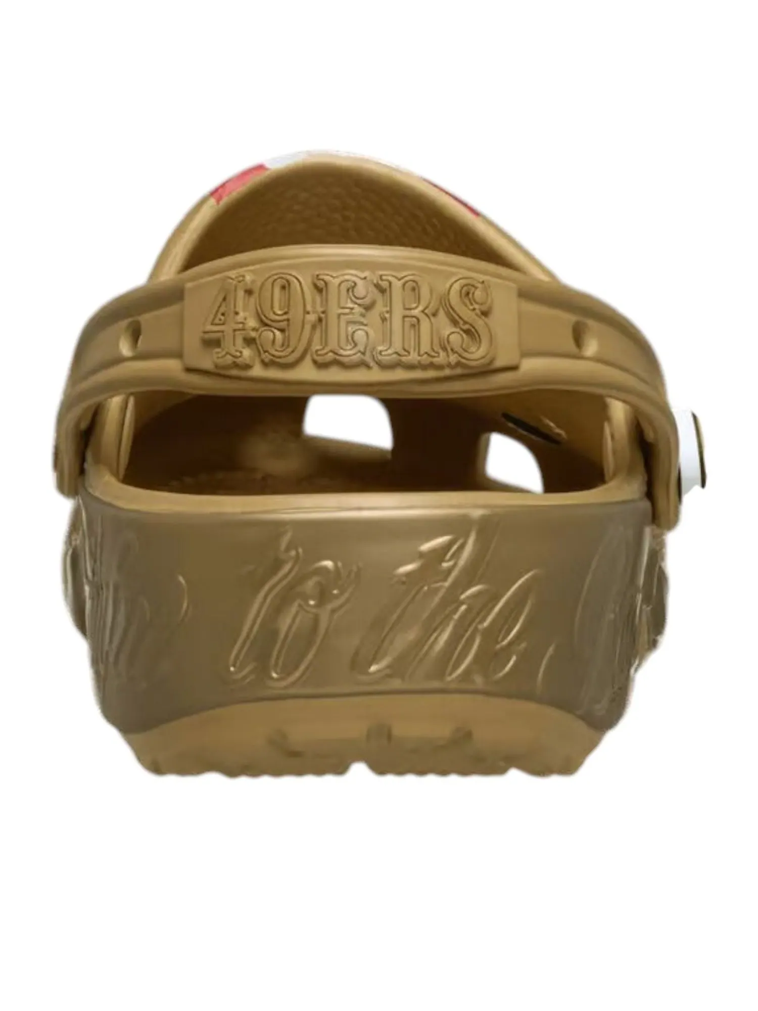 Crocs x NFL Classic Clogs 'San Francisco 49ers' — изображение 3 из 5, золотистый/красный