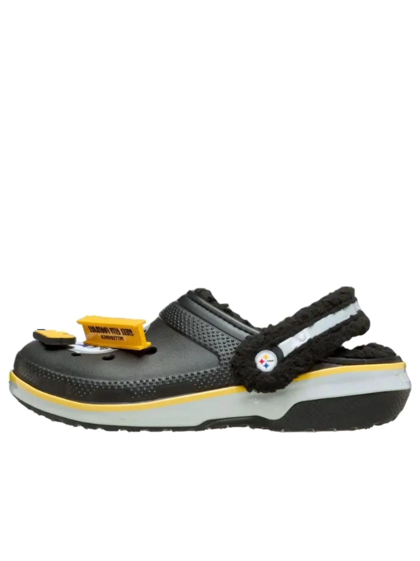 Сабо Crocs x NFL Classic Clog 'Pittsburgh Steelers' — изображение 1 из 5, черный