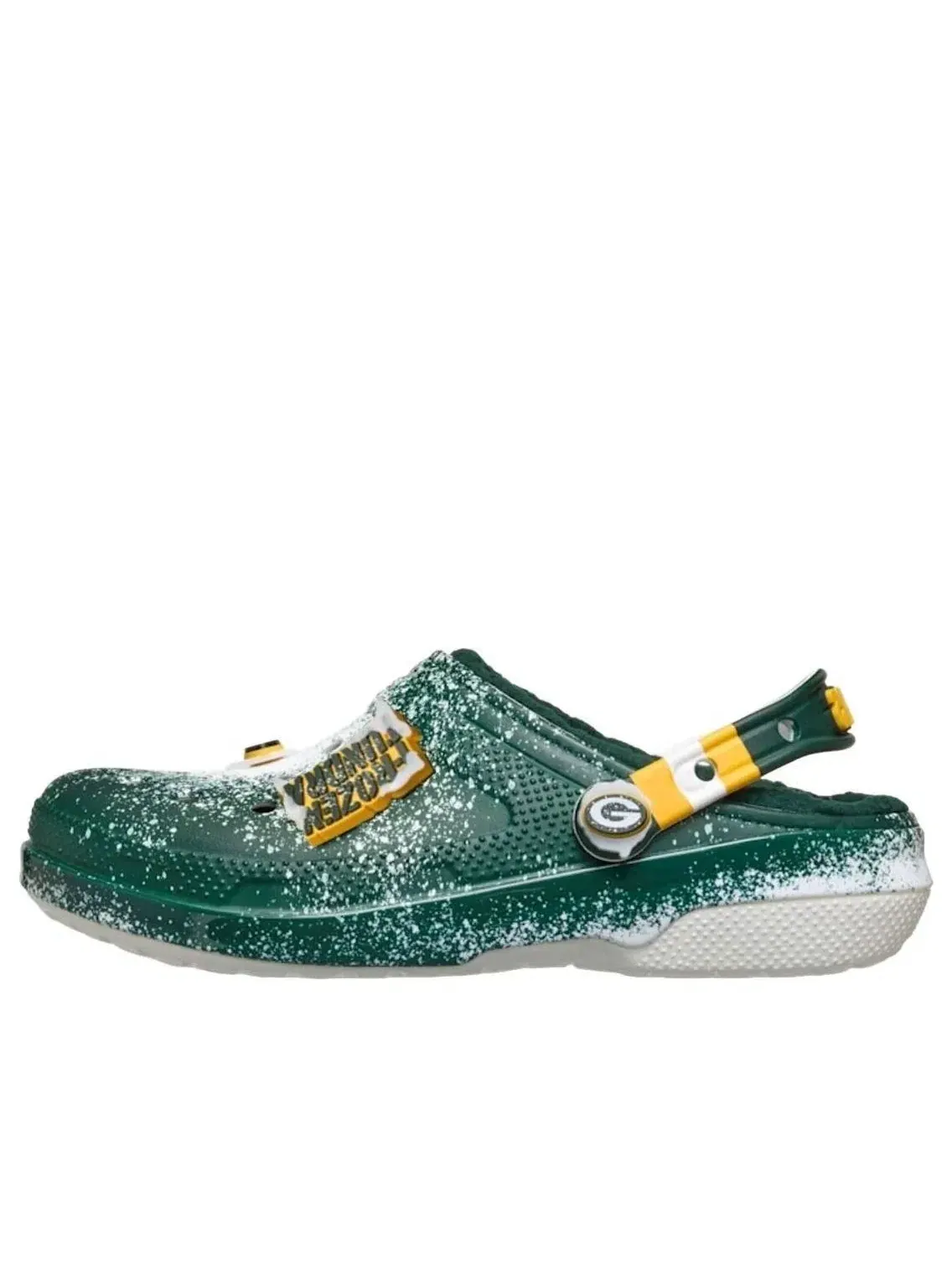 Мужские сабо с закрытым носком Classic Clog Crocs — изображение 1 из 2, зеленый
