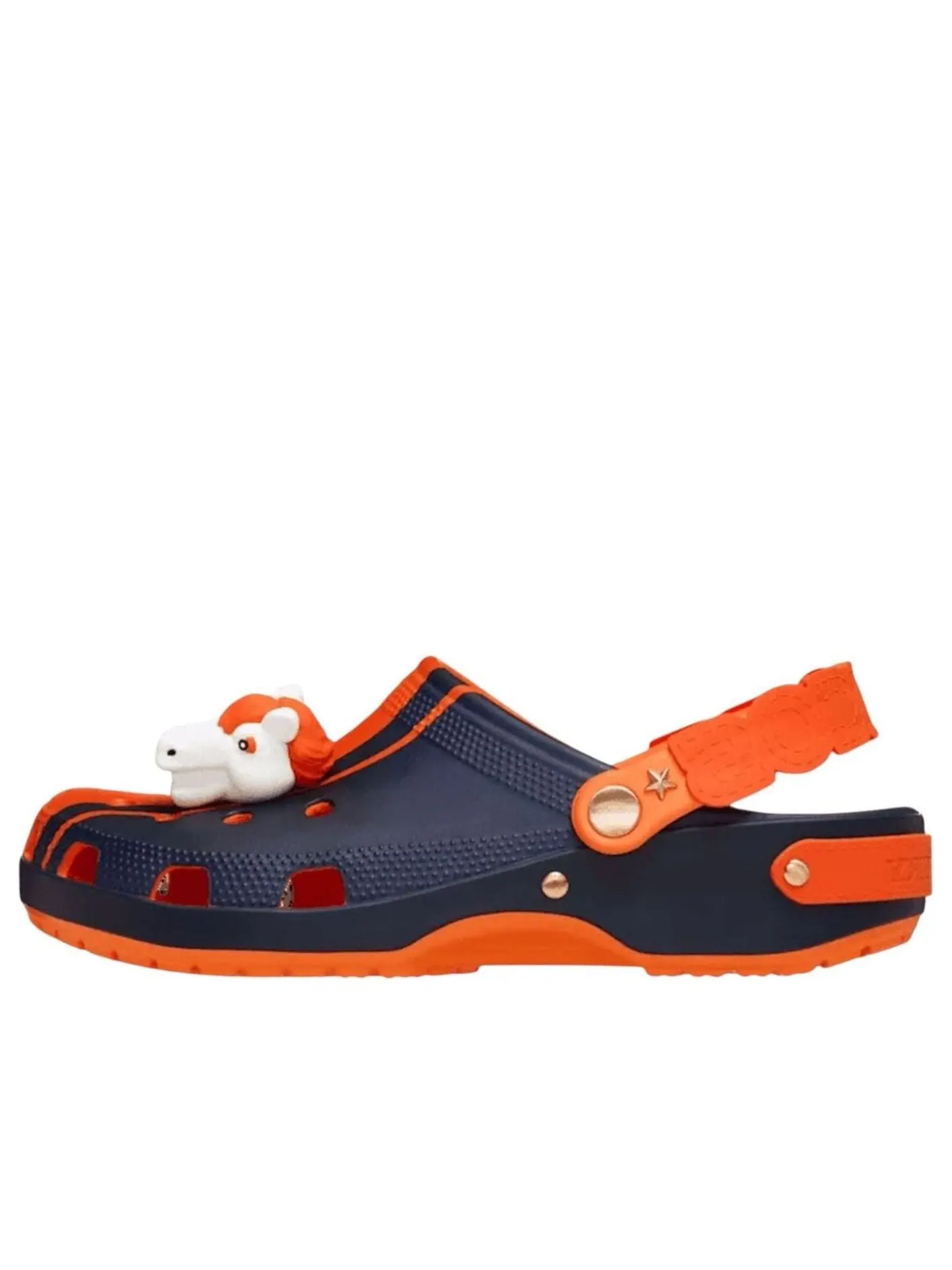 Crocs x NFL Classic Clog 'Denver Broncos' — изображение 1 из 5, темно-синий/оранжевый