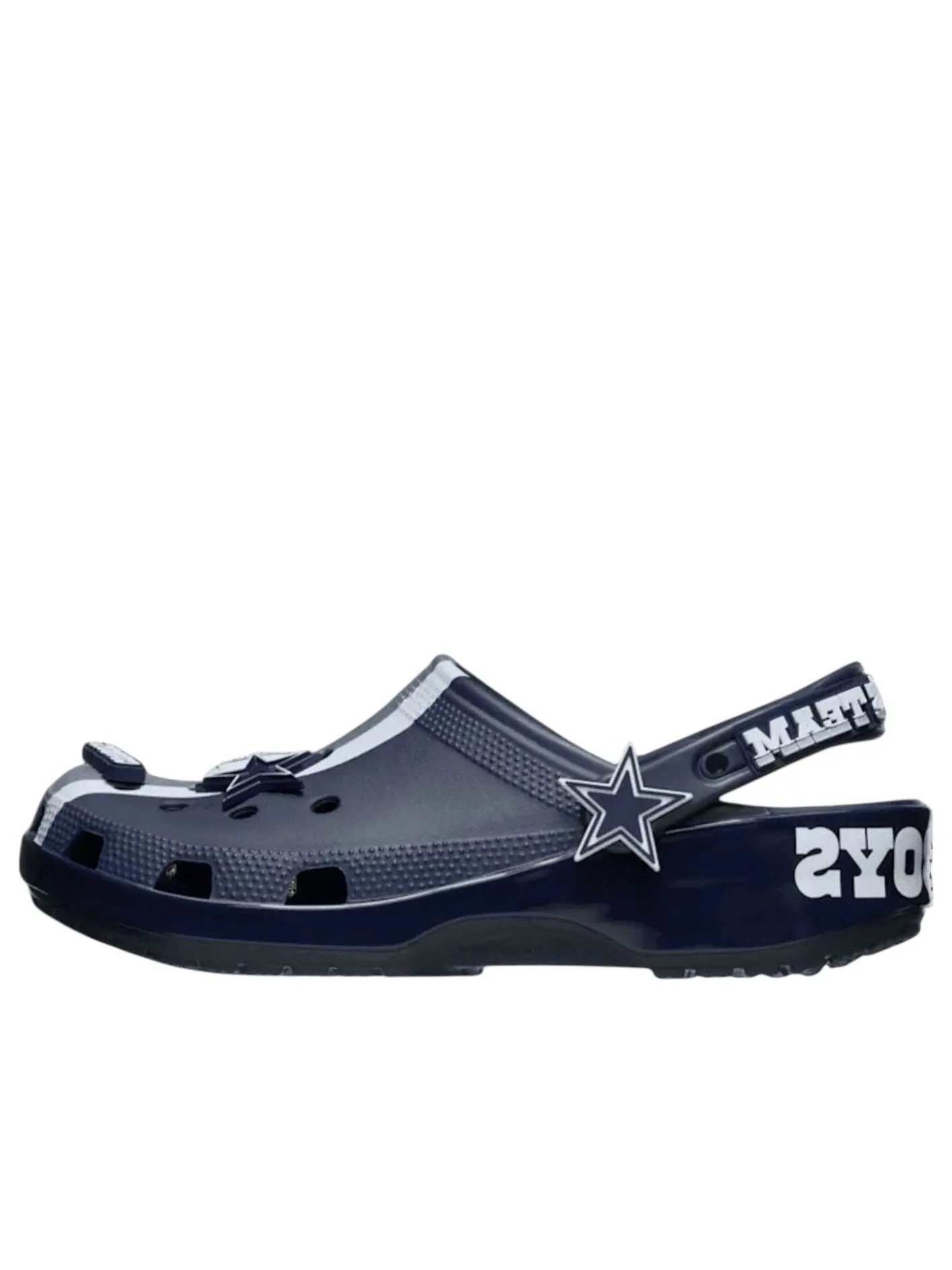 Crocs x NFL Classic Clog 'Dallas Cowboys' — изображение 1 из 5, синий/серебристый