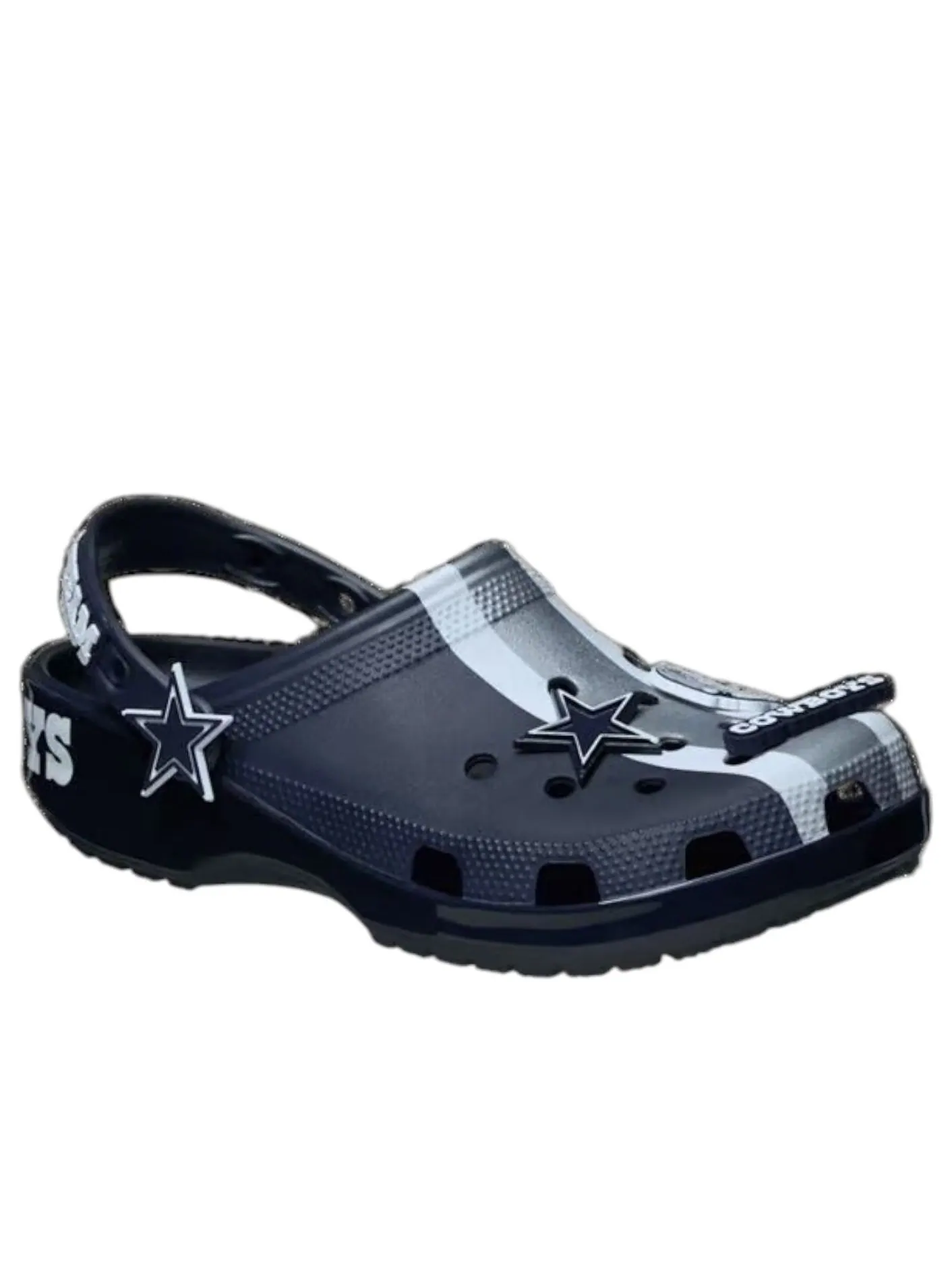 Crocs x NFL Classic Clog 'Dallas Cowboys' — изображение 4 из 5, синий/серебристый