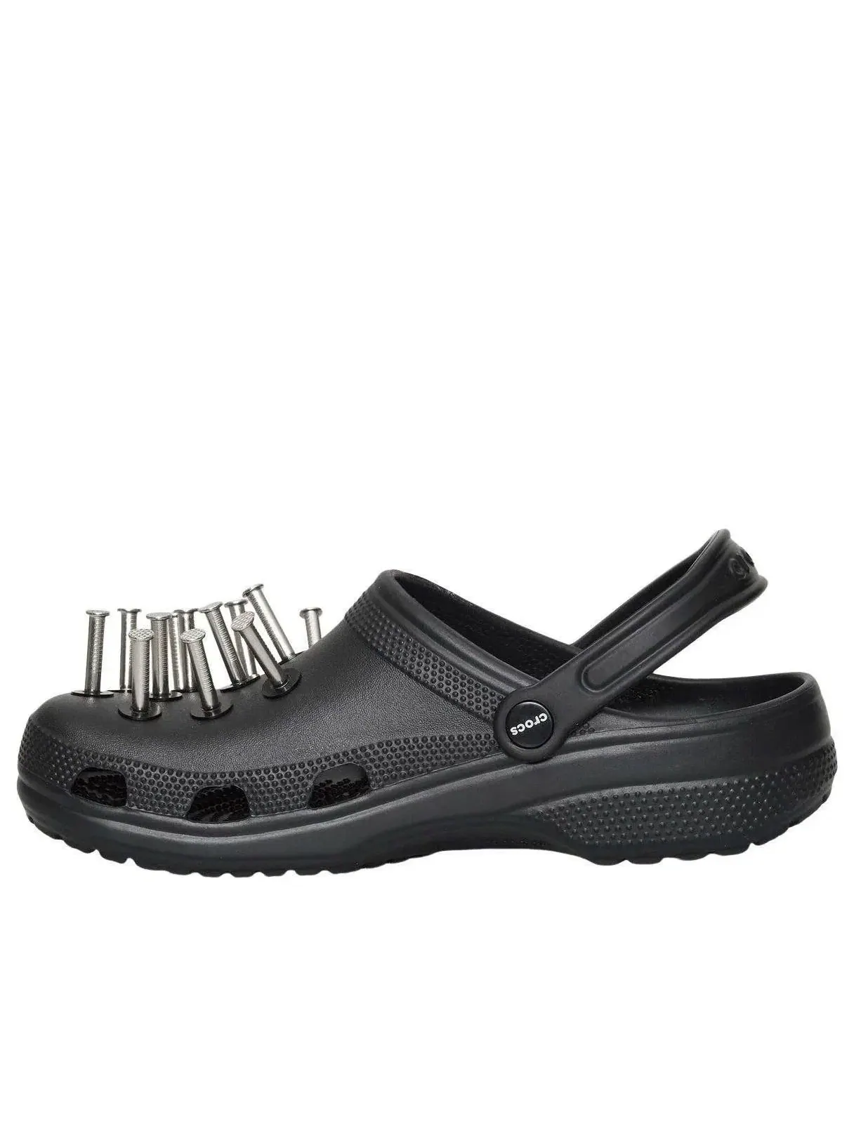 Мужские сандалии с закрытым носком Classic Clog Crocs — изображение 1 из 8, черный