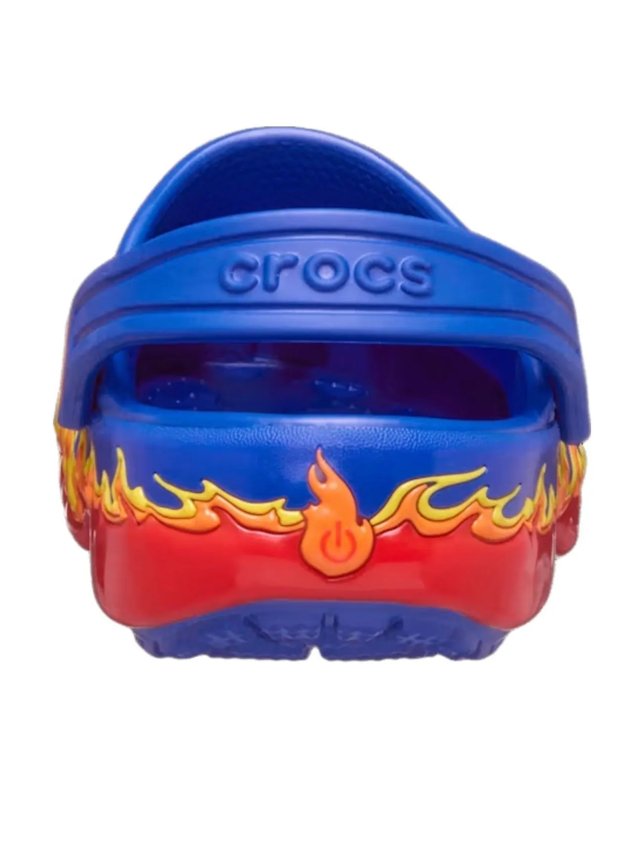 (TD) Crocs Classic IAM Dragon Lights Clog 'Blue Bolt' — изображение 5 из 5, синий/красный
