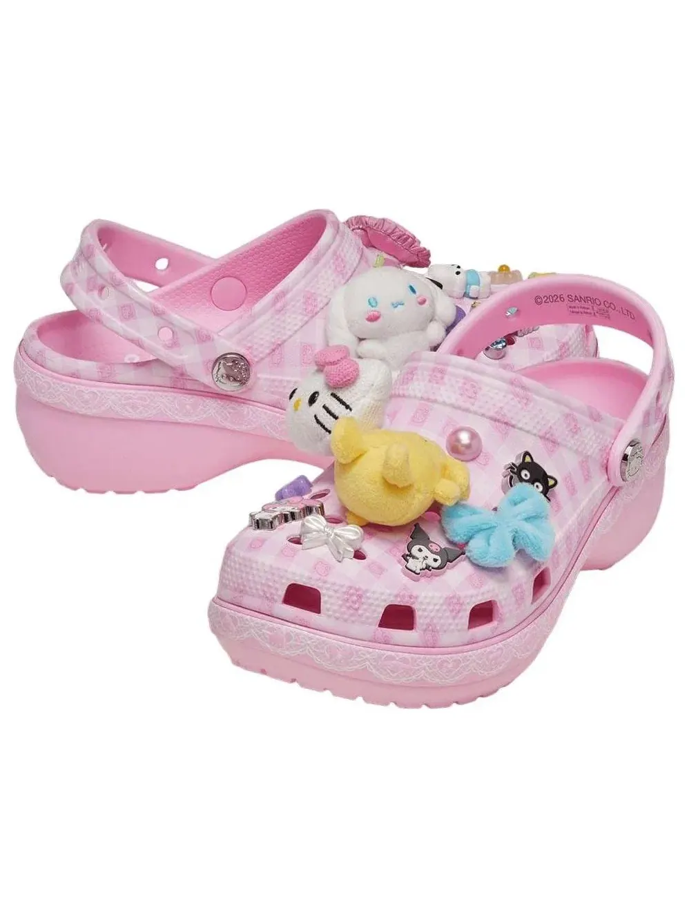Классические сабо Crocs на платформе Hello Kitty и друзья — изображение 5 из 5, мульти