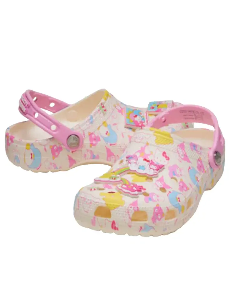 Классические сабо Crocs Hello Kitty and Friends, пастельные тона — изображение 3 из 6, мульти