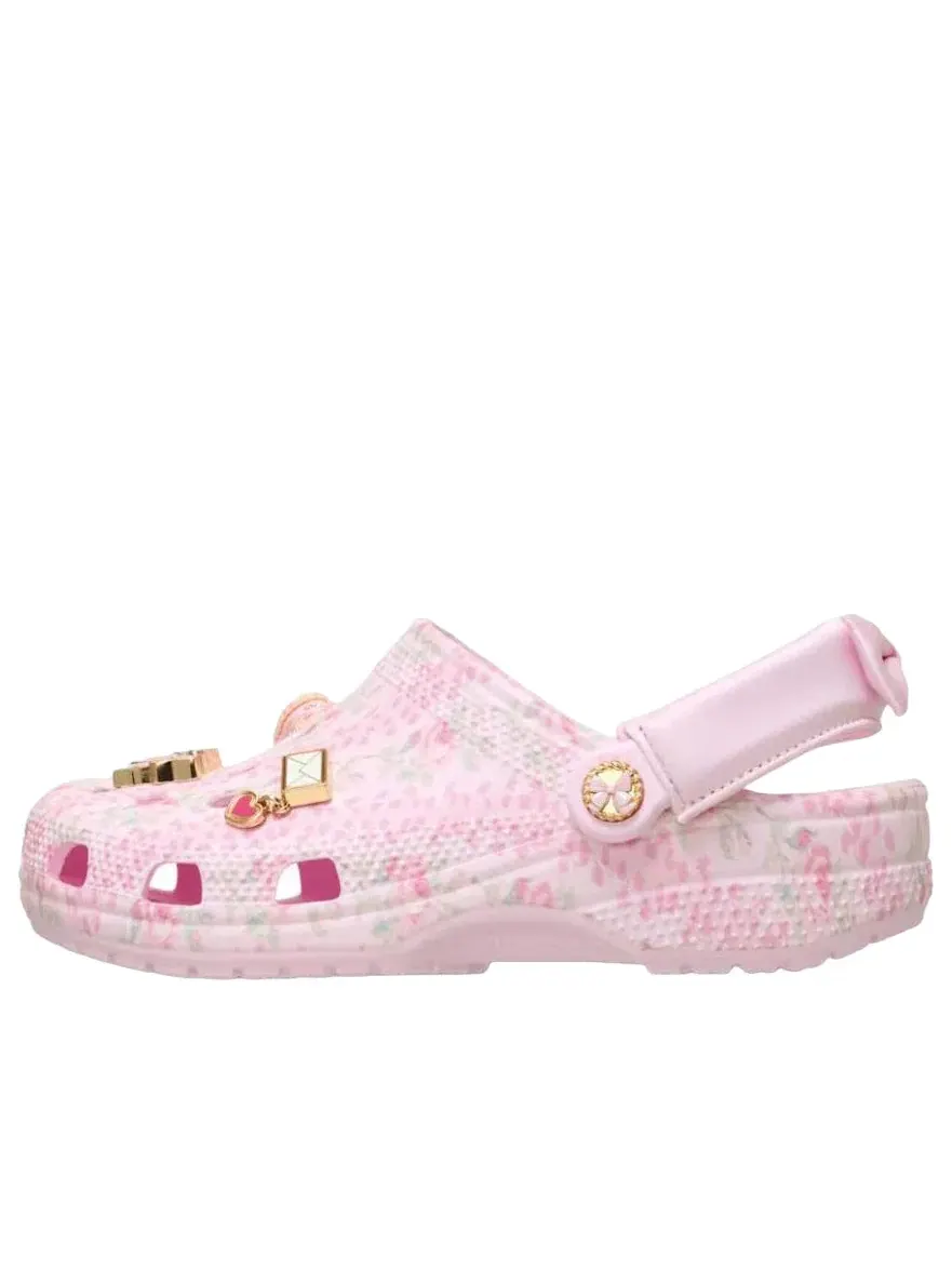 Сабо Crocs Classic Clog Love Shack Fancy 'Pink Milk' 212706-6ZW — изображение 1 из 4, розовый